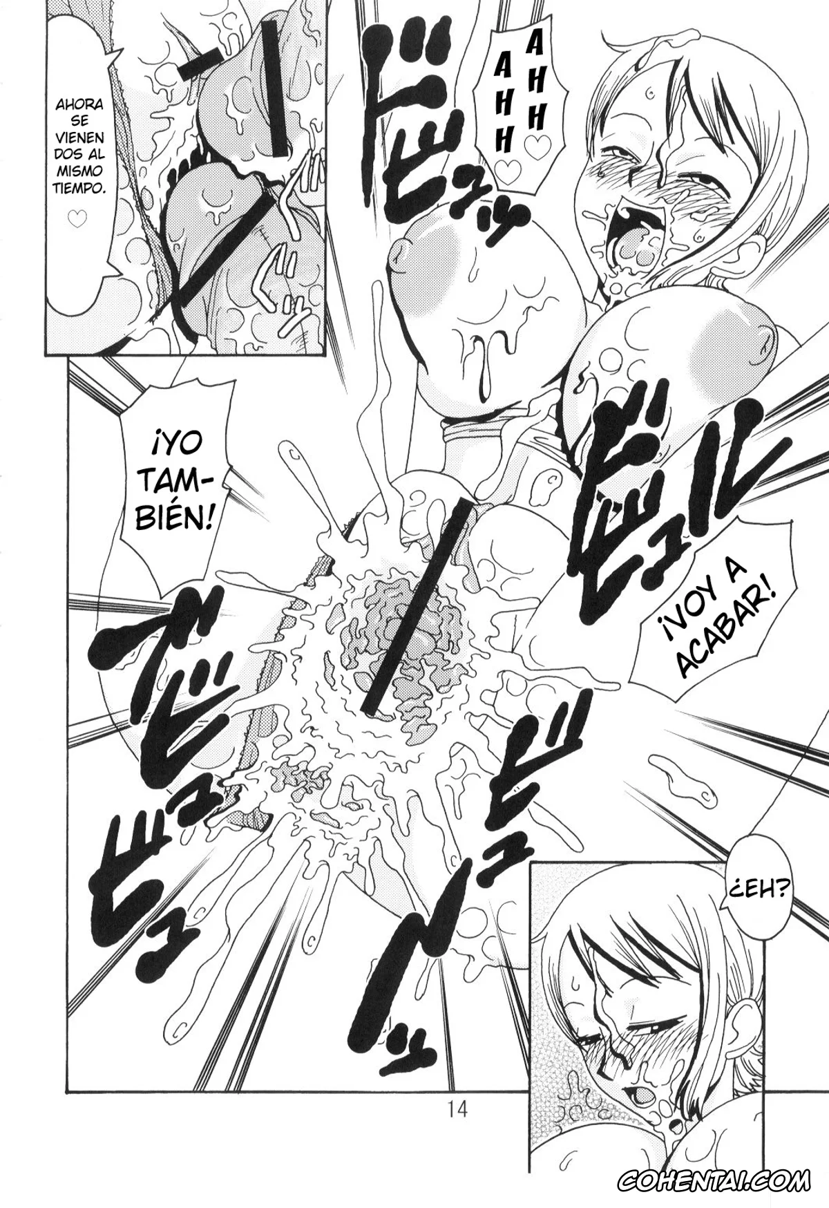 One Piece hentai, Monkey D. Luffy hentai, Nami hentai, Nami no Koukai Nisshi Special 2 (One Piece), pagina 15