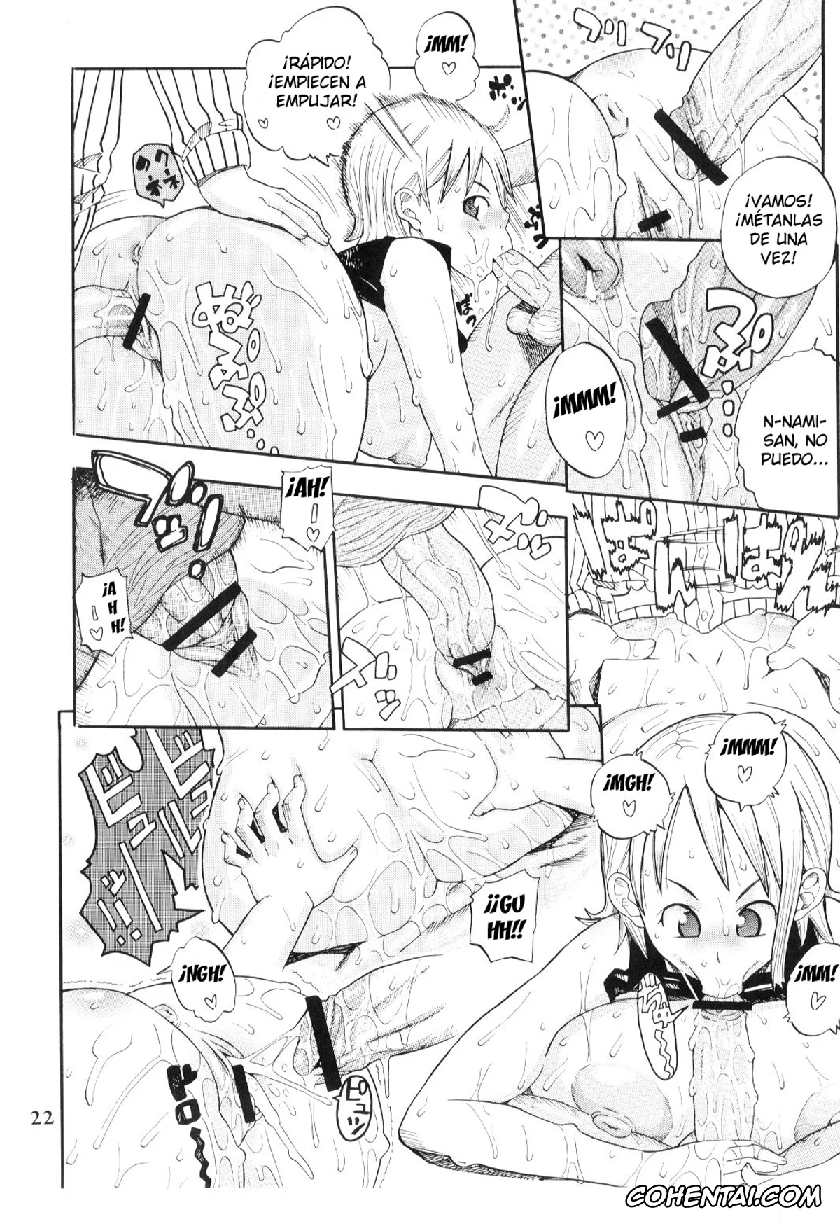 One Piece porno, Monkey D. Luffy porno, Nami porno, Nami no Koukai Nisshi Special 2 (One Piece), pagina 23