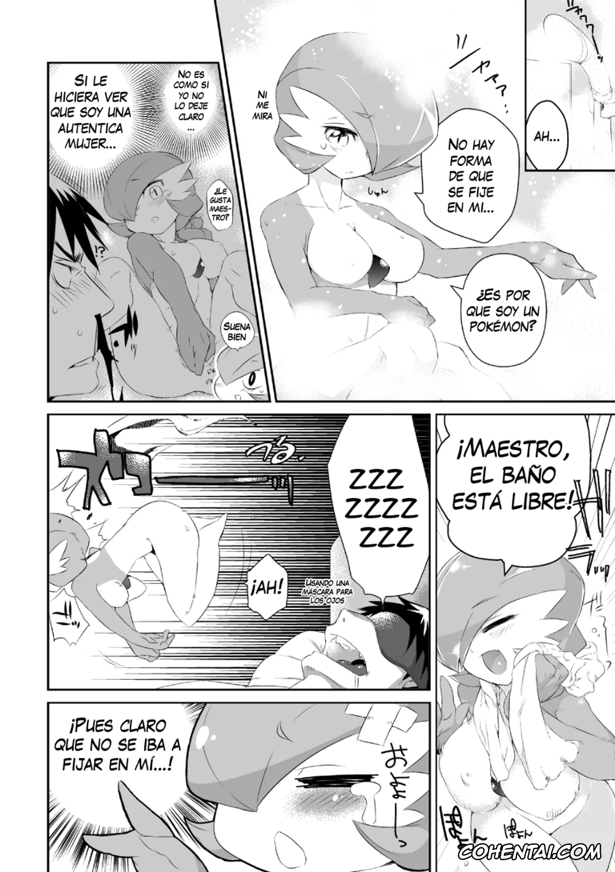 Pokemon | Pocket Monsters xxx, Gardevoir xxx, Trainer to Temochi Pokemon ga Love Hotel ni Tomatta Baai (Pokémon), pagina 4