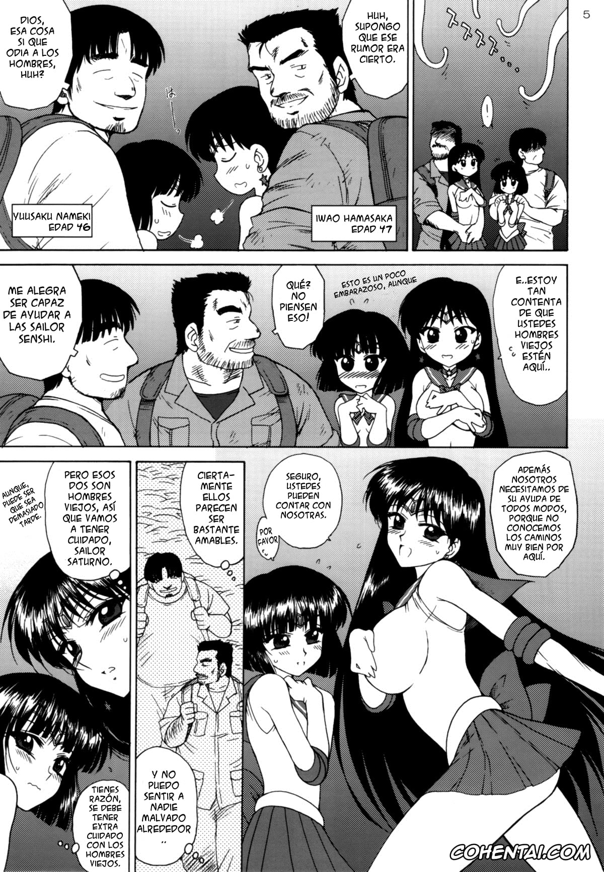 Sailor Moon | Bishoujo Senshi Sailor Moon xxx, Sailor Mars | Rei Hino xxx, Sailor Saturn | Hotaru Tomoe xxx, SOFT & WET (Bishoujo Senshi Sailor Moon), pagina 4