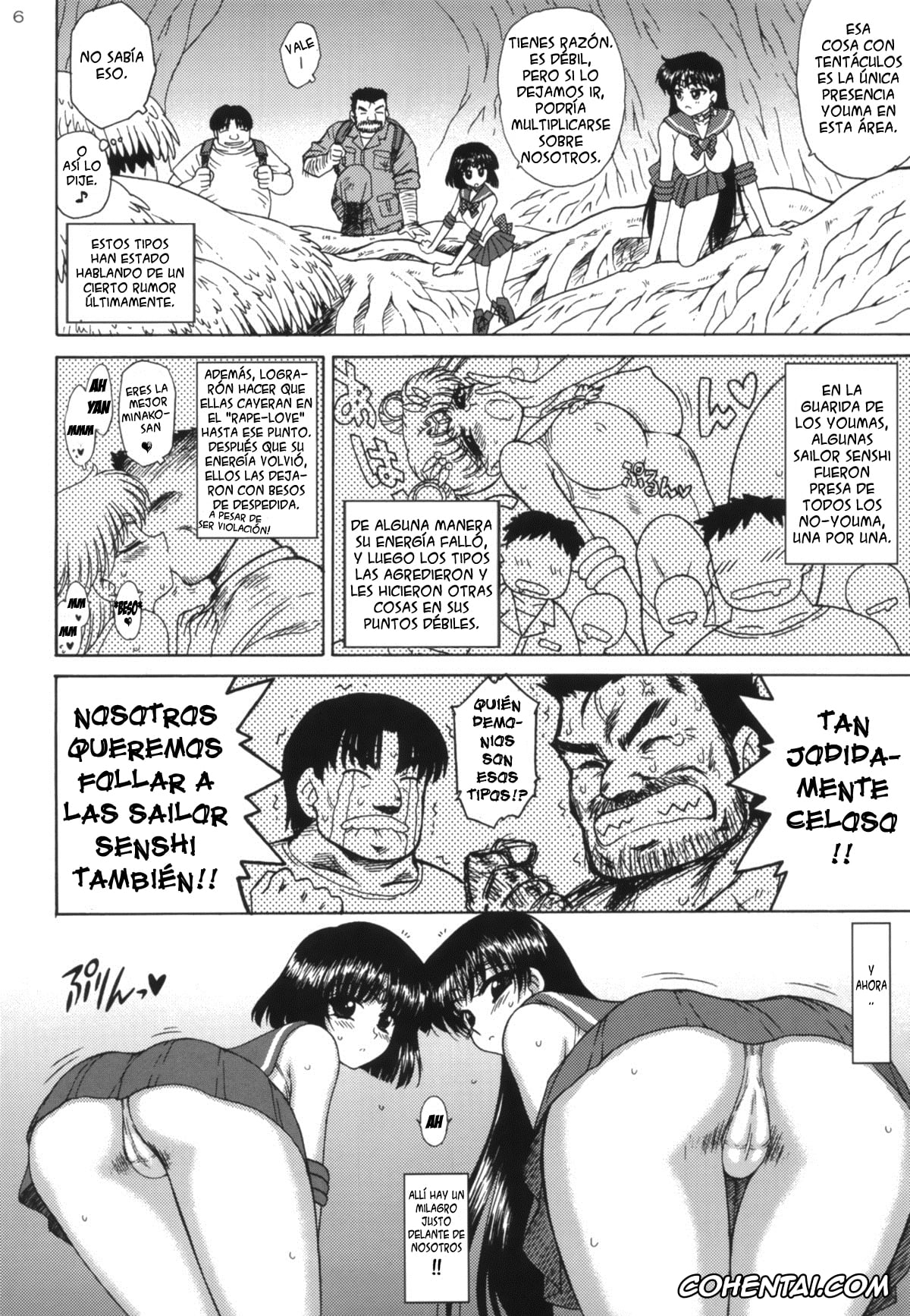 Sailor Moon | Bishoujo Senshi Sailor Moon porno, Sailor Mars | Rei Hino porno, Sailor Saturn | Hotaru Tomoe porno, SOFT & WET (Bishoujo Senshi Sailor Moon), pagina 5