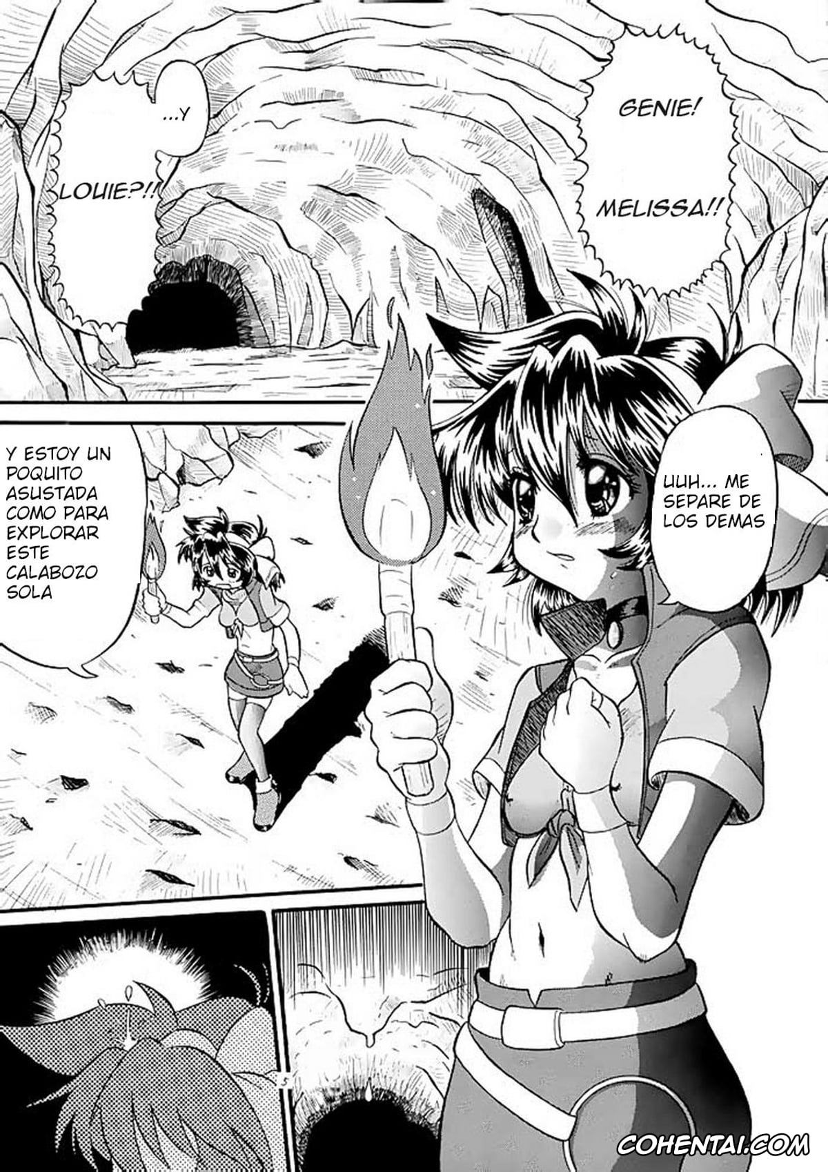 Rune Soldier | Mahou Senshi Riui porno, Louie porno, Merrill porno, Mirerunrun Monogatari (Rune Soldier), pagina 5