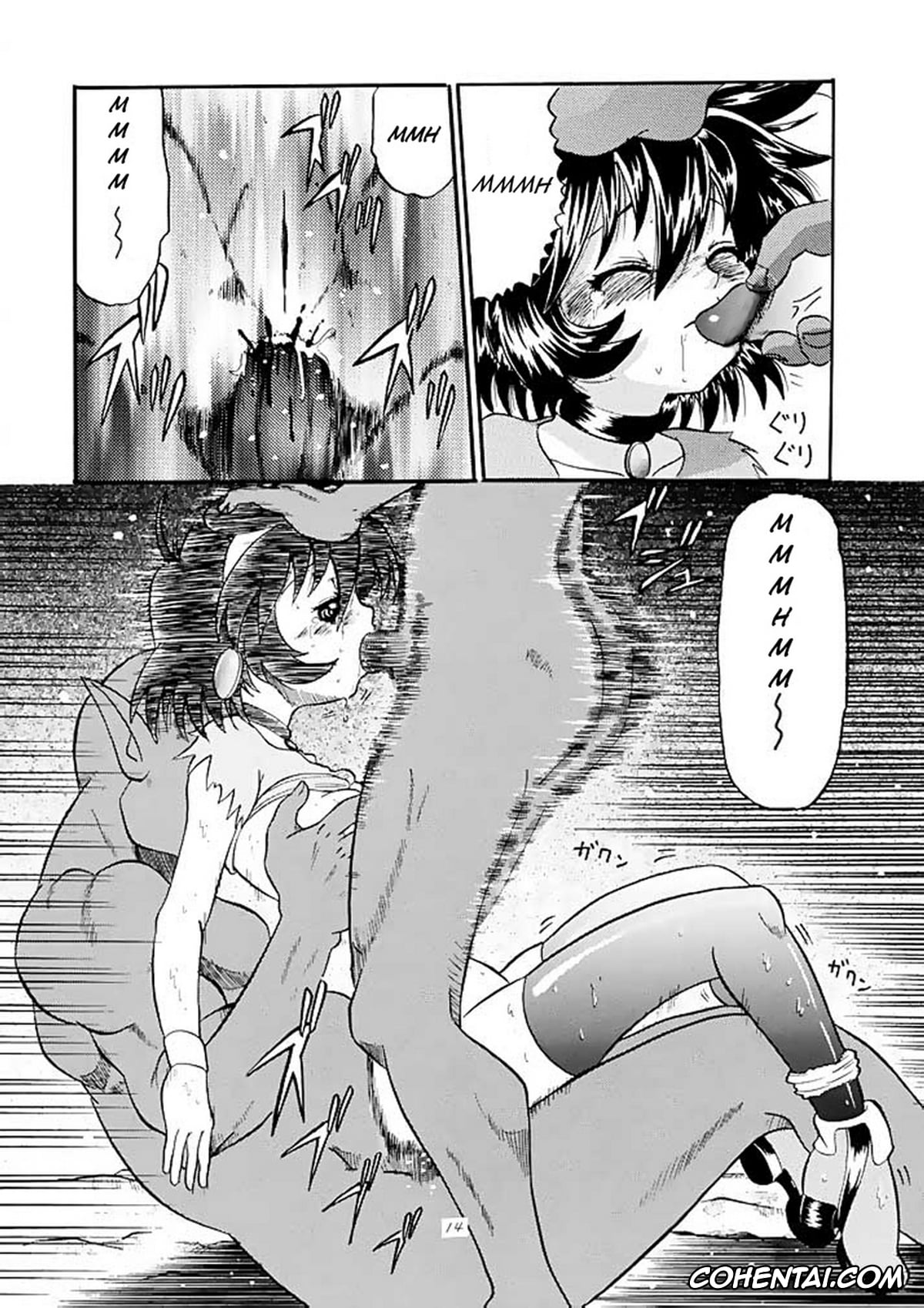 Rune Soldier | Mahou Senshi Riui porno, Louie porno, Merrill porno, Mirerunrun Monogatari (Rune Soldier), pagina 14