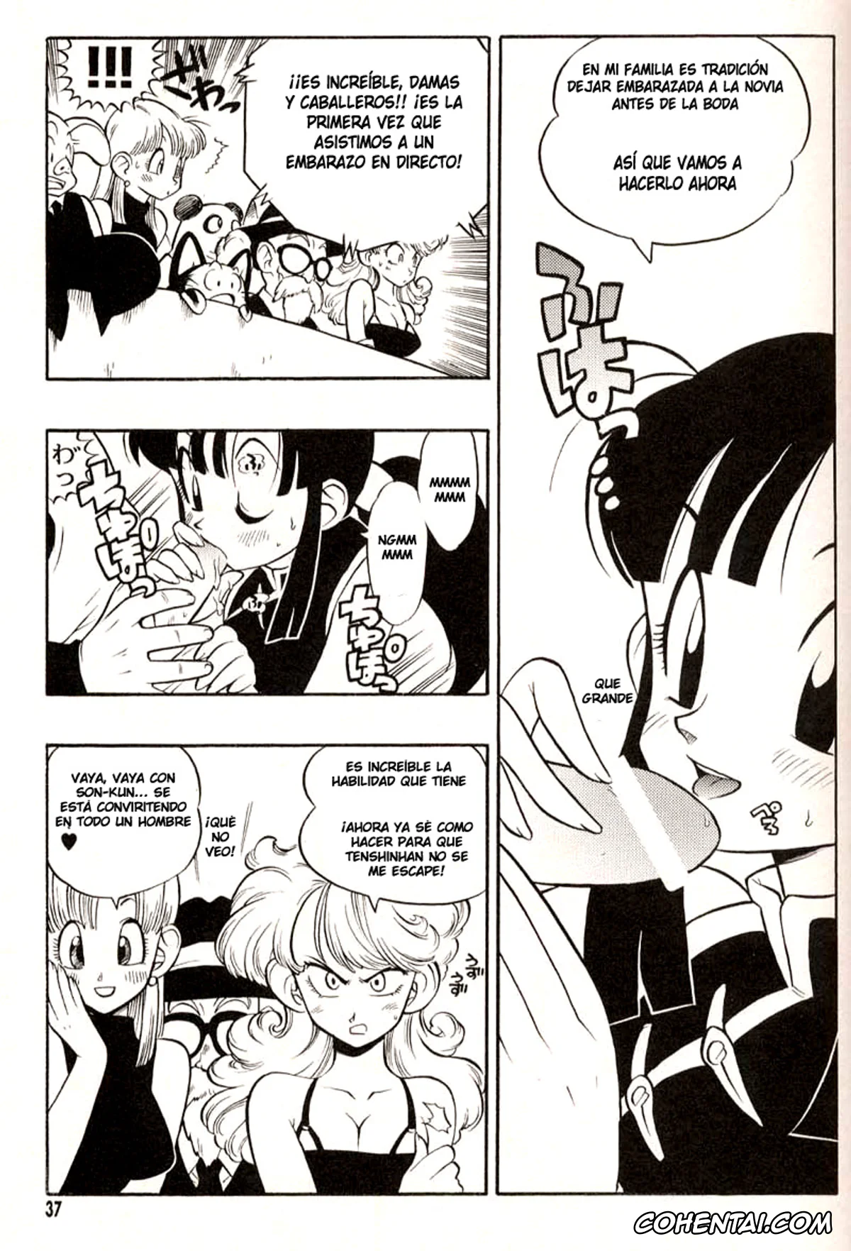 Dragon Ball hentai, Chi Chi hentai, Son Goku hentai, Chi Chi Story (Dragon Ball), pagina 3