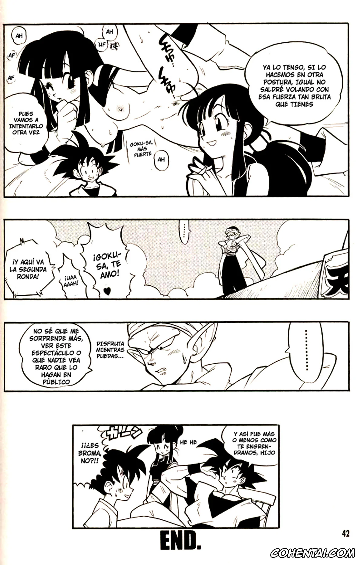 Dragon Ball porno, Chi Chi porno, Son Goku porno, Chi Chi Story (Dragon Ball), pagina 8