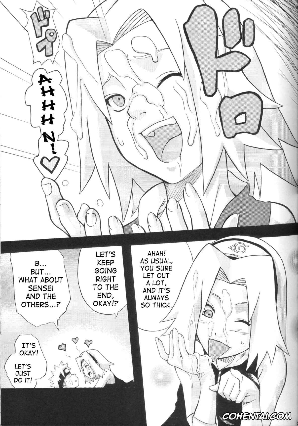 NARUTO porno, Ino Yamanaka porno, Naruto Uzumaki porno, Sakura Haruno porno, Toushatei (Naruto), pagina 8