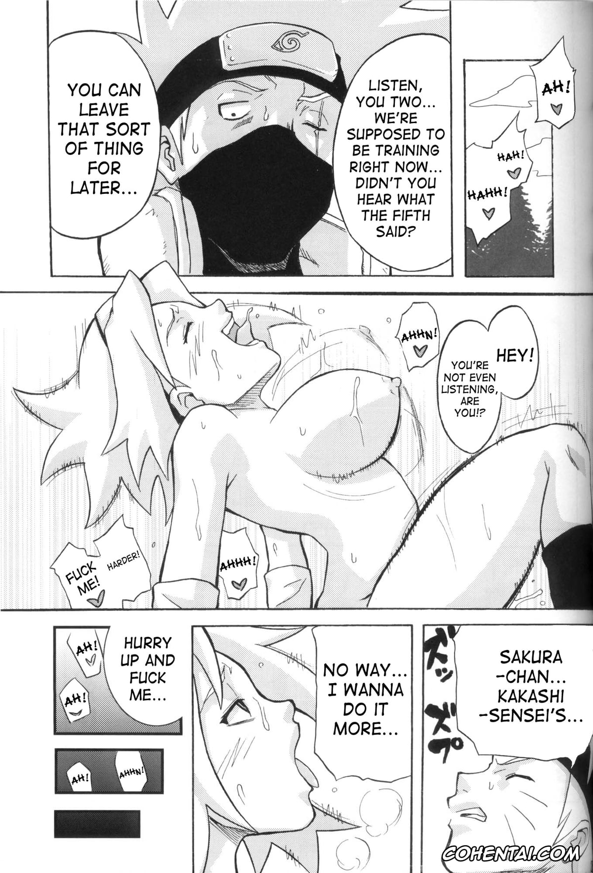 NARUTO hentai, Ino Yamanaka hentai, Naruto Uzumaki hentai, Sakura Haruno hentai, Toushatei (Naruto), pagina 24