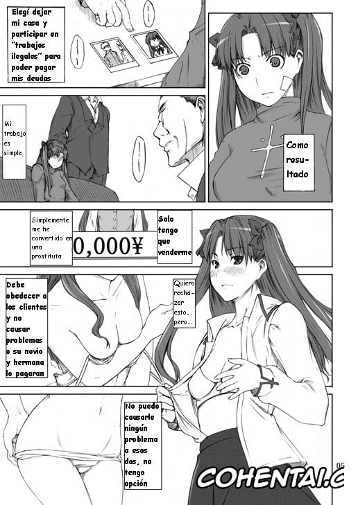 Fate/stay night xxx, Rin Tosaka xxx, Tohsaka-ke no Kakei Jijou (Fate/stay night), pagina 4