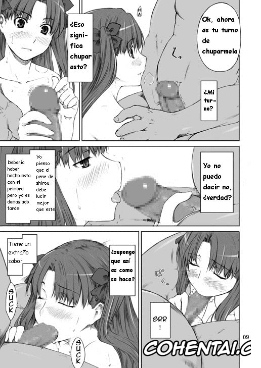 Fate/stay night porno, Rin Tosaka porno, Tohsaka-ke no Kakei Jijou (Fate/stay night), pagina 8