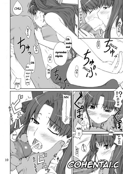 Fate/stay night hentai, Rin Tosaka hentai, Tohsaka-ke no Kakei Jijou (Fate/stay night), pagina 9