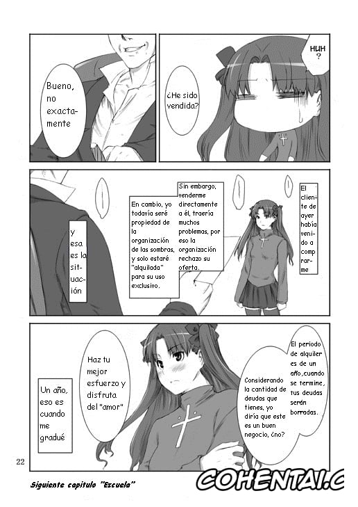 Fate/stay night hentai, Rin Tosaka hentai, Tohsaka-ke no Kakei Jijou (Fate/stay night), pagina 21