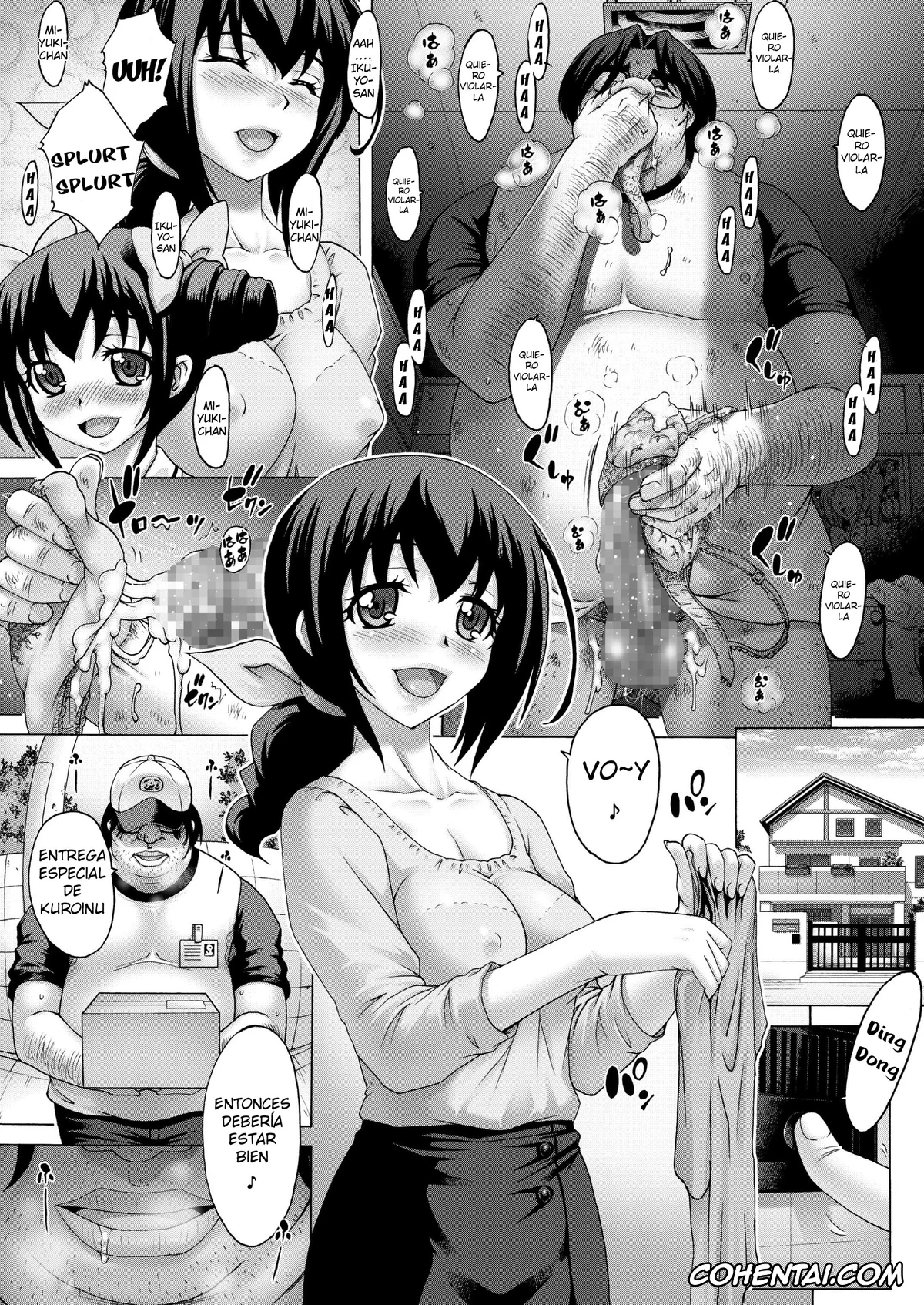 Smile Precure hentai, Ikuyo Hoshizora hentai, Anata… Gomennasai Netorare Mama Hen (Smile Precure!), pagina 3