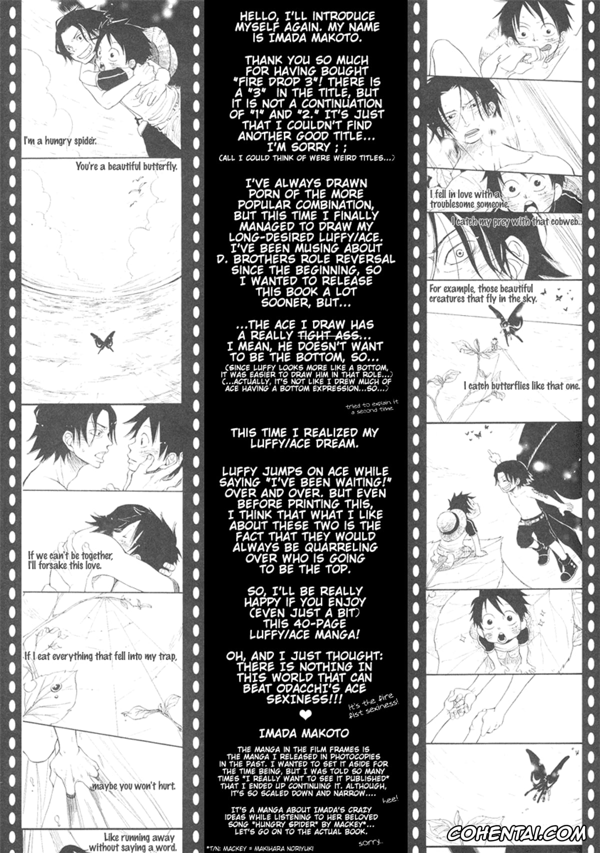 One Piece porno, Monkey D. Luffy porno, Portgas D. Ace porno, Fire Drop 3 (One Piece), pagina 5