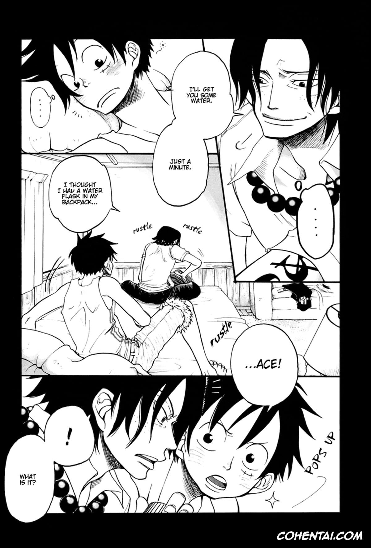One Piece porno, Monkey D. Luffy porno, Portgas D. Ace porno, Fire Drop 3 (One Piece), pagina 8