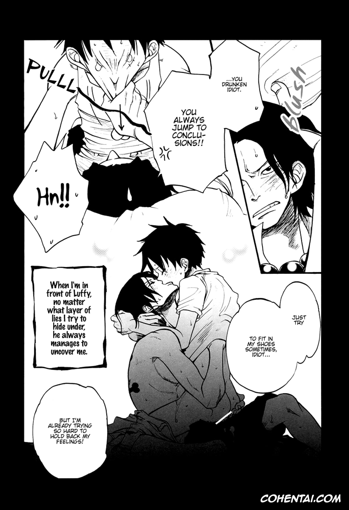 One Piece hentai, Monkey D. Luffy hentai, Portgas D. Ace hentai, Fire Drop 3 (One Piece), pagina 12