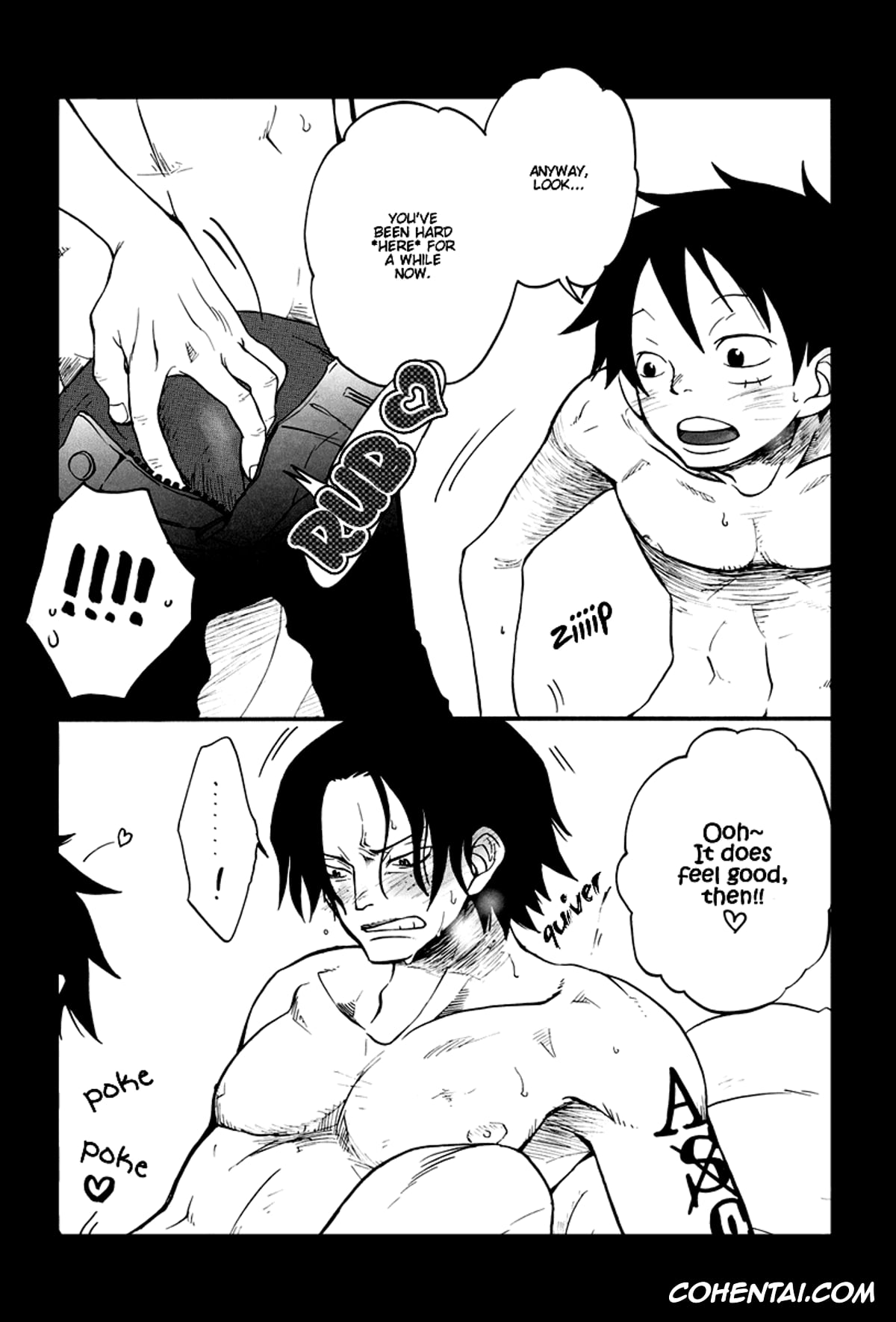 One Piece hentai, Monkey D. Luffy hentai, Portgas D. Ace hentai, Fire Drop 3 (One Piece), pagina 18