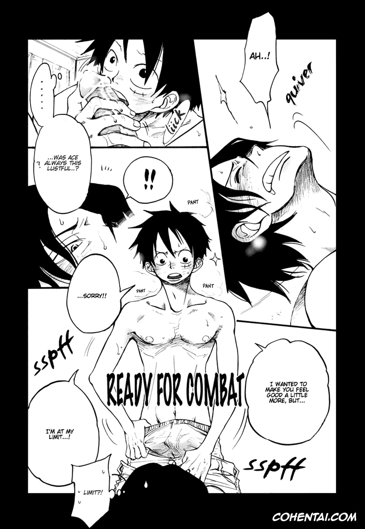 One Piece hentai, Monkey D. Luffy hentai, Portgas D. Ace hentai, Fire Drop 3 (One Piece), pagina 21