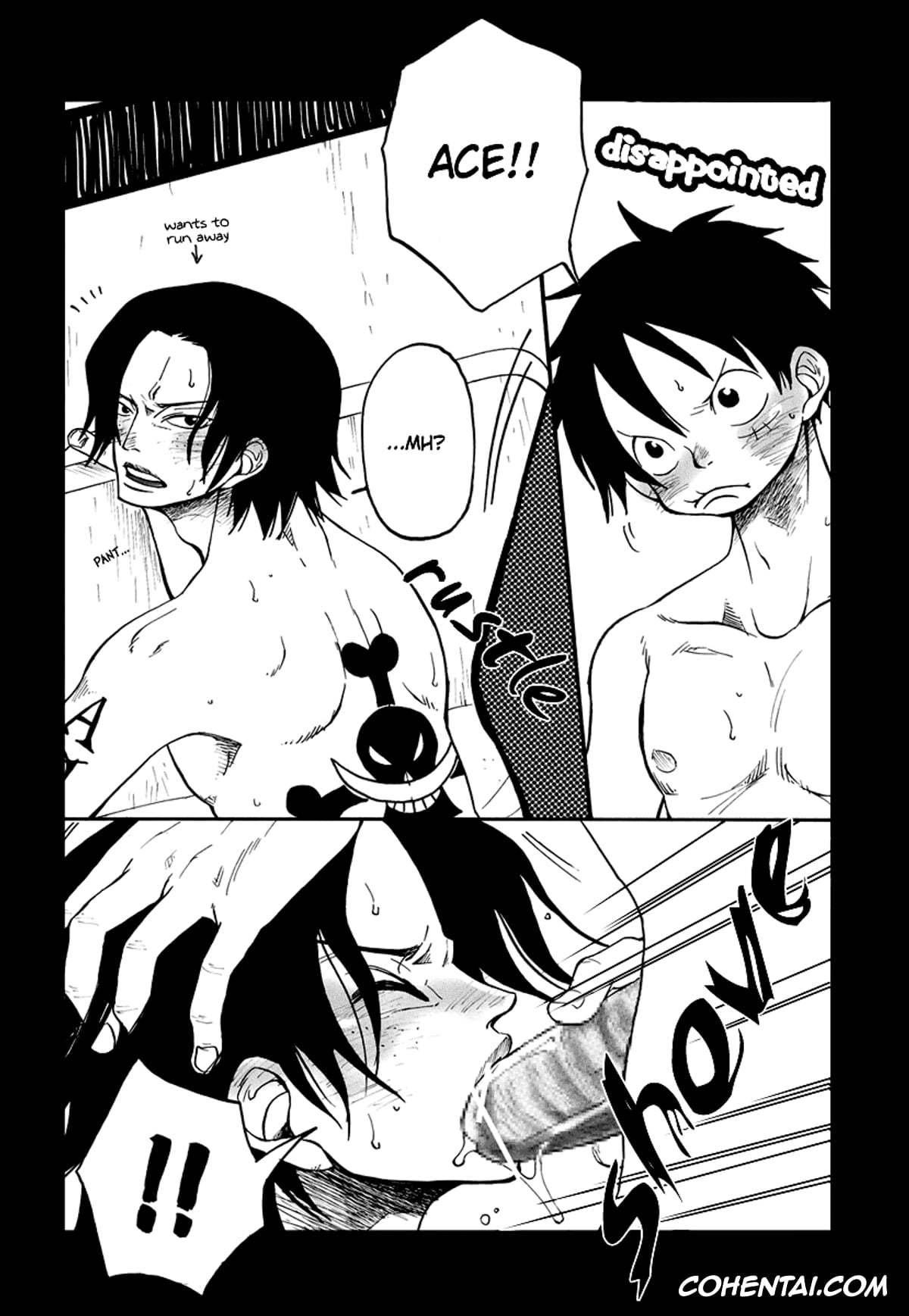 One Piece hentai, Monkey D. Luffy hentai, Portgas D. Ace hentai, Fire Drop 3 (One Piece), pagina 24