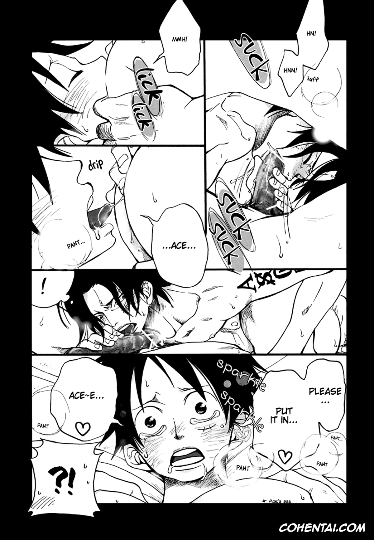 One Piece hentai, Monkey D. Luffy hentai, Portgas D. Ace hentai, Fire Drop 3 (One Piece), pagina 33