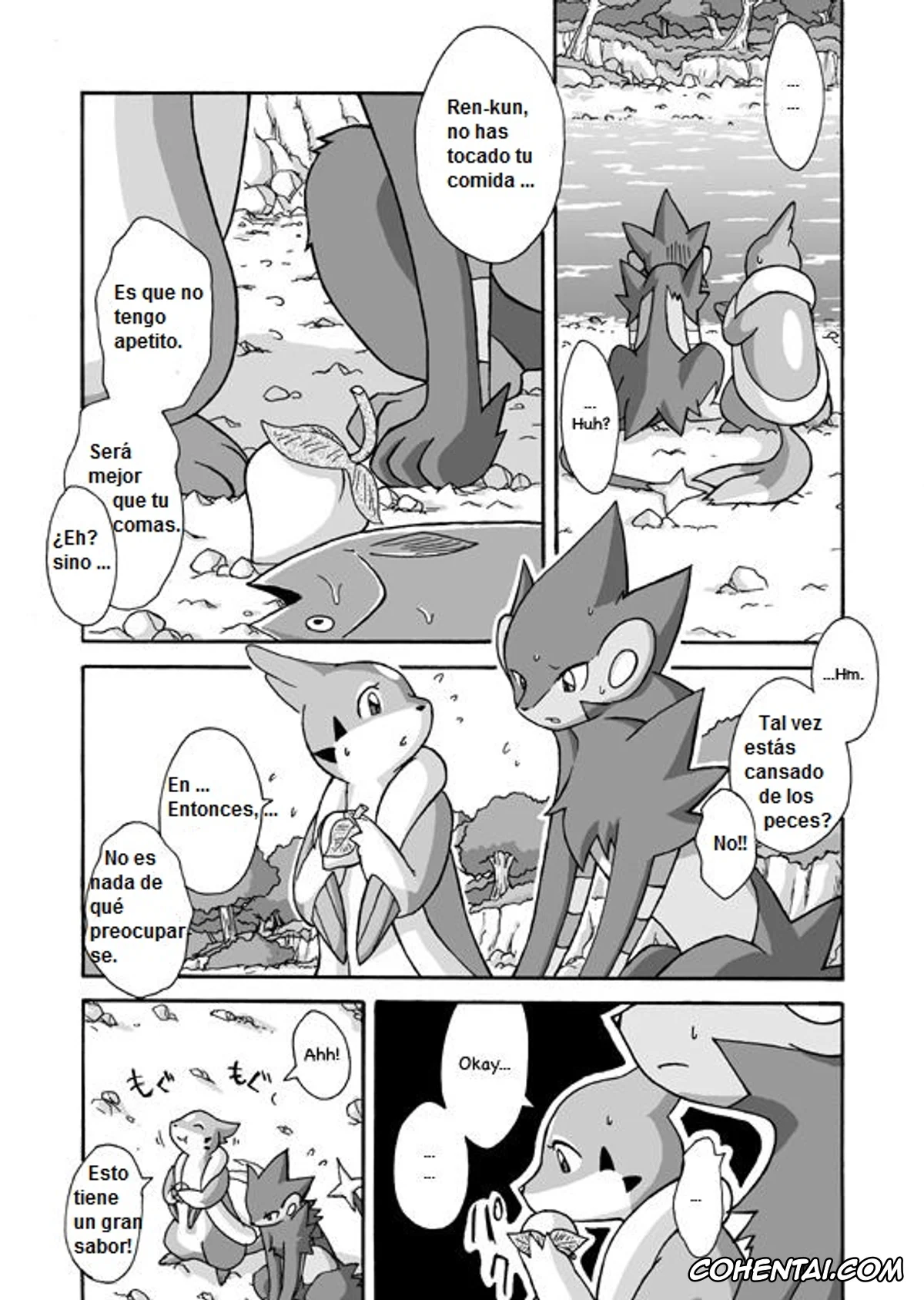 Pokemon | Pocket Monsters hentai, Floatzel hentai, Luxray hentai, Kekka Yokereba Subete Yoshi (Pokémon), pagina 3