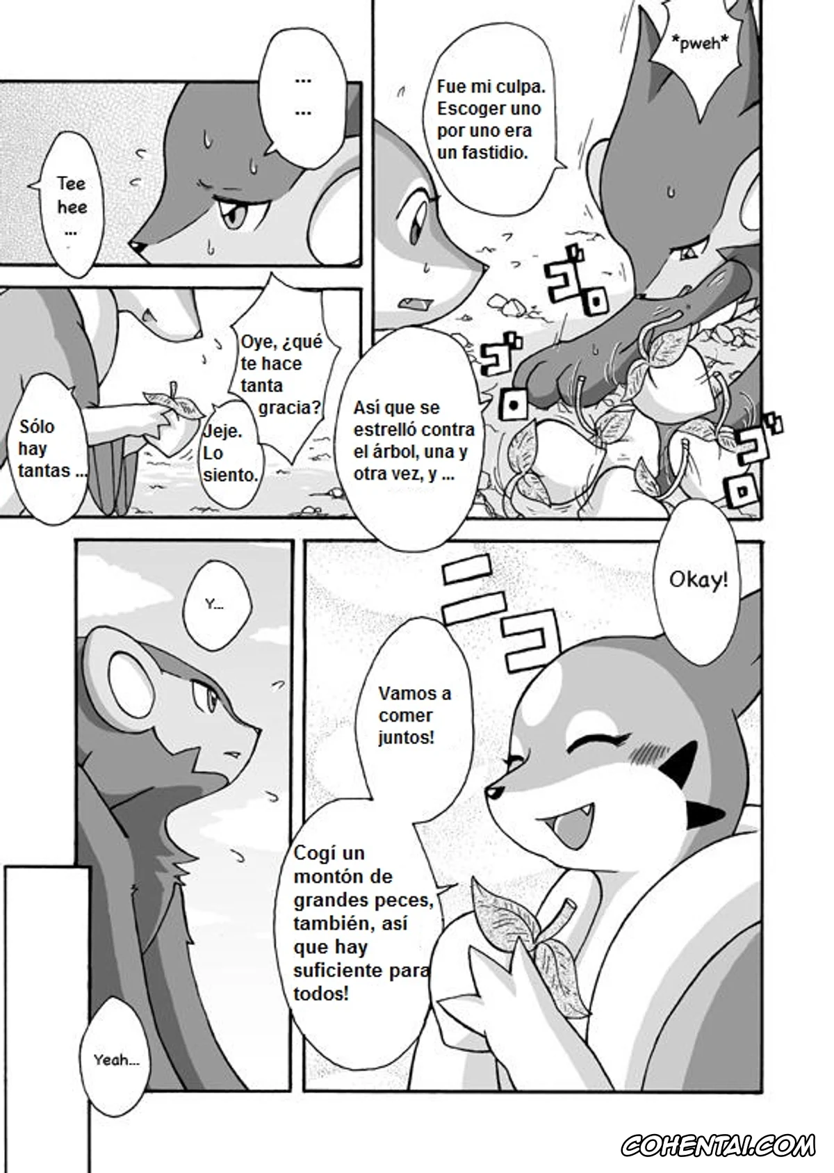 Pokemon | Pocket Monsters xxx, Floatzel xxx, Luxray xxx, Kekka Yokereba Subete Yoshi (Pokémon), pagina 4