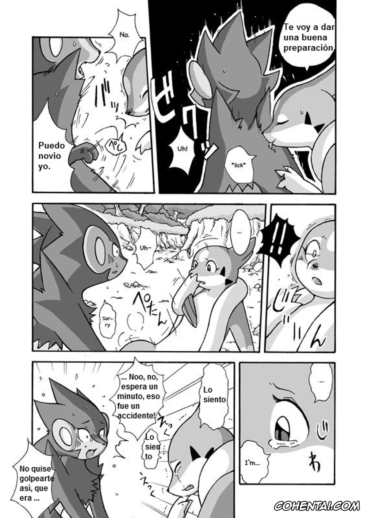 Pokemon | Pocket Monsters hentai, Floatzel hentai, Luxray hentai, Kekka Yokereba Subete Yoshi (Pokémon), pagina 6