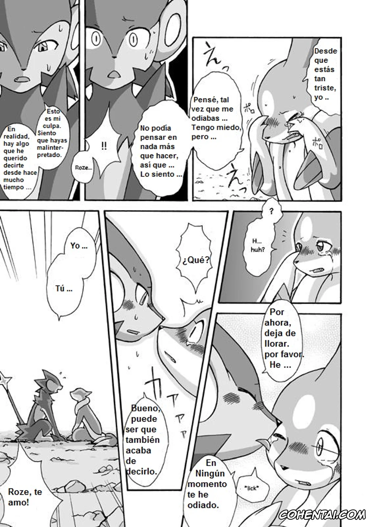 Pokemon | Pocket Monsters xxx, Floatzel xxx, Luxray xxx, Kekka Yokereba Subete Yoshi (Pokémon), pagina 7