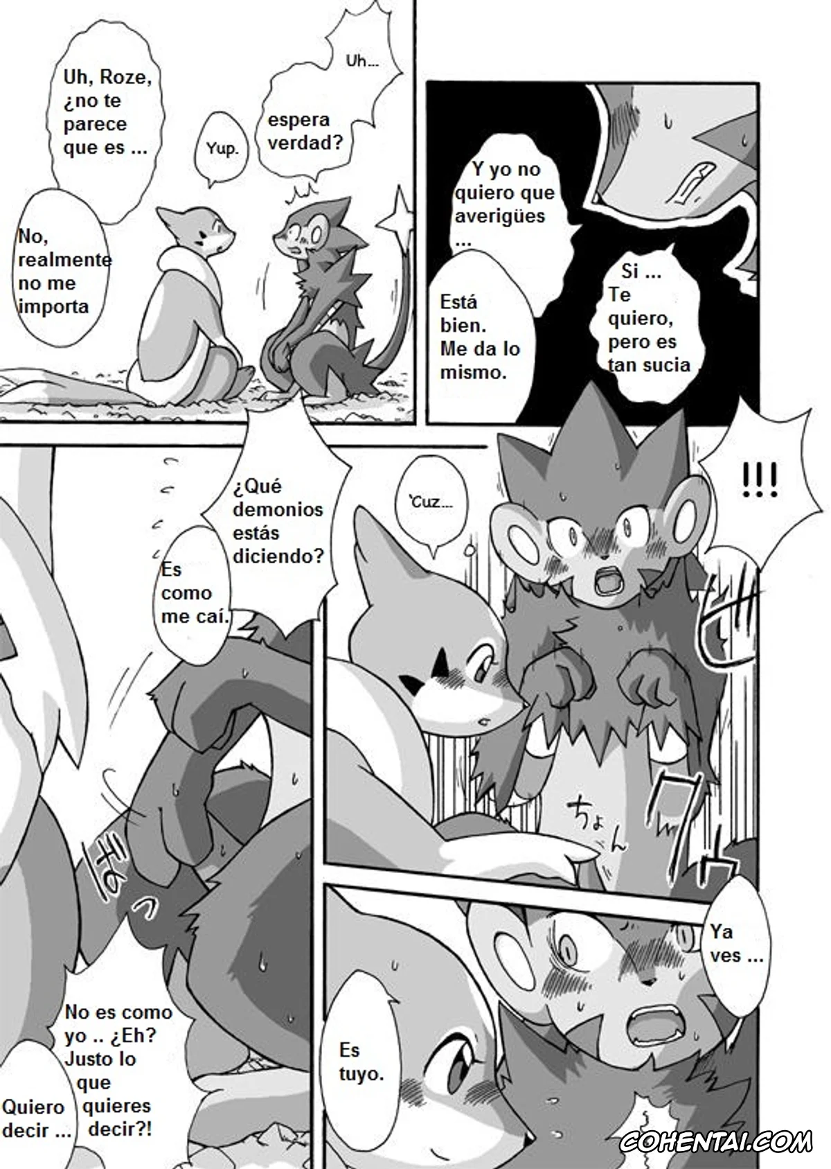 Pokemon | Pocket Monsters hentai, Floatzel hentai, Luxray hentai, Kekka Yokereba Subete Yoshi (Pokémon), pagina 9