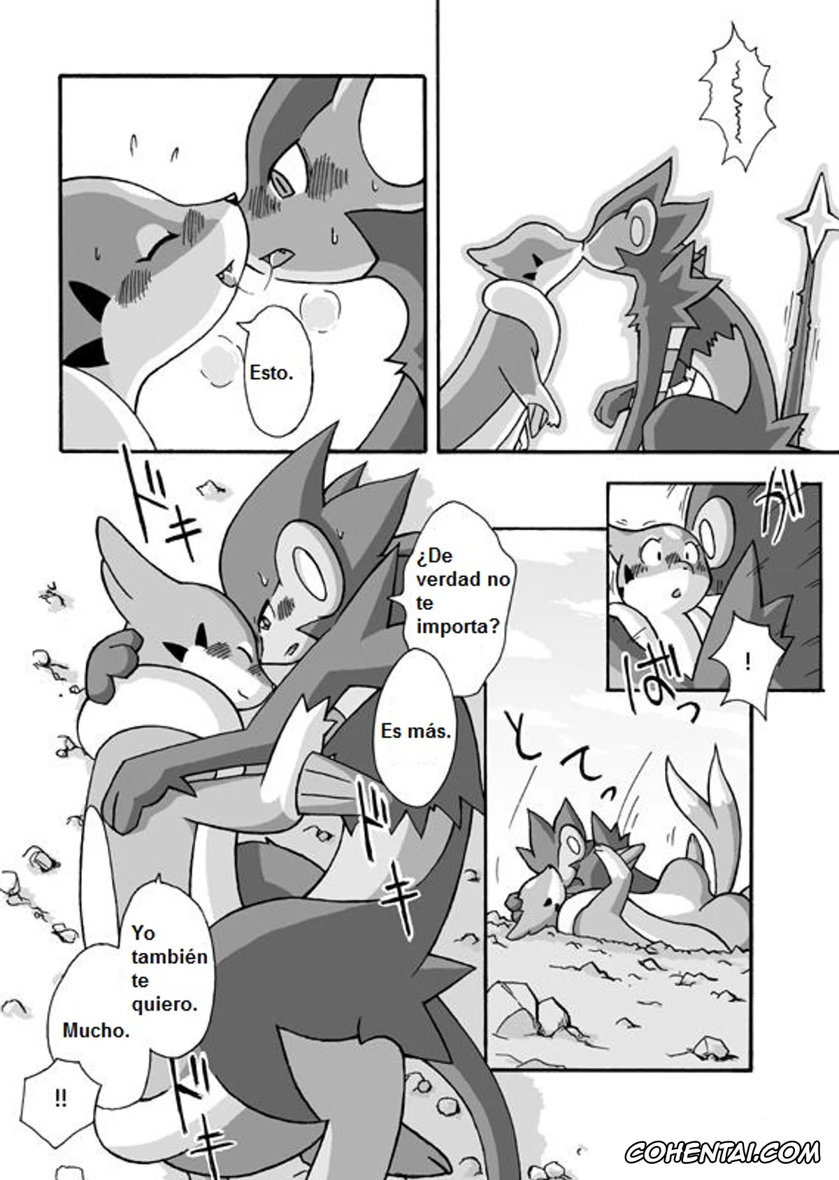 Pokemon | Pocket Monsters xxx, Floatzel xxx, Luxray xxx, Kekka Yokereba Subete Yoshi (Pokémon), pagina 10