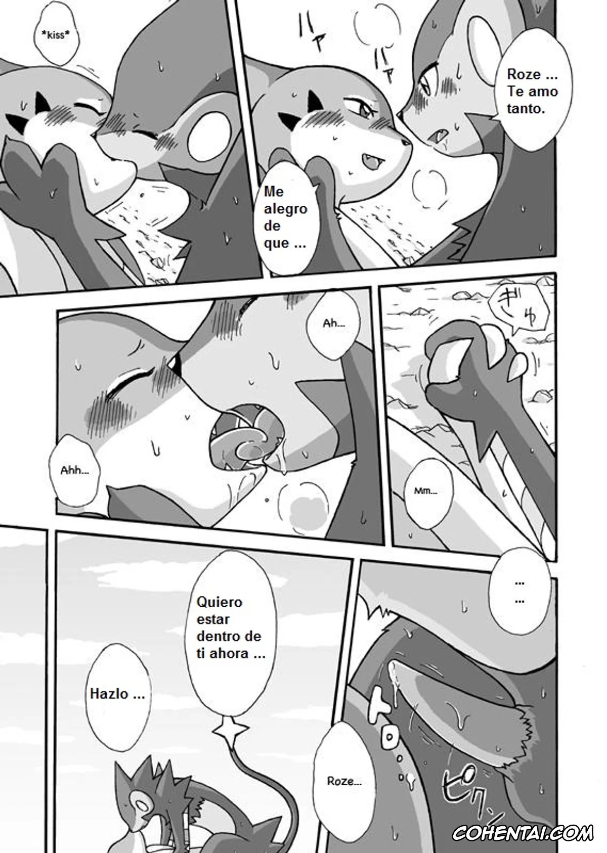 Pokemon | Pocket Monsters xxx, Floatzel xxx, Luxray xxx, Kekka Yokereba Subete Yoshi (Pokémon), pagina 13