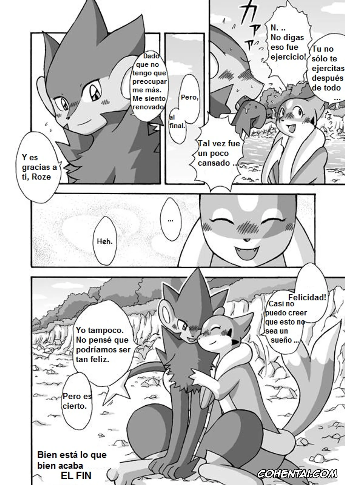 Pokemon | Pocket Monsters xxx, Floatzel xxx, Luxray xxx, Kekka Yokereba Subete Yoshi (Pokémon), pagina 22