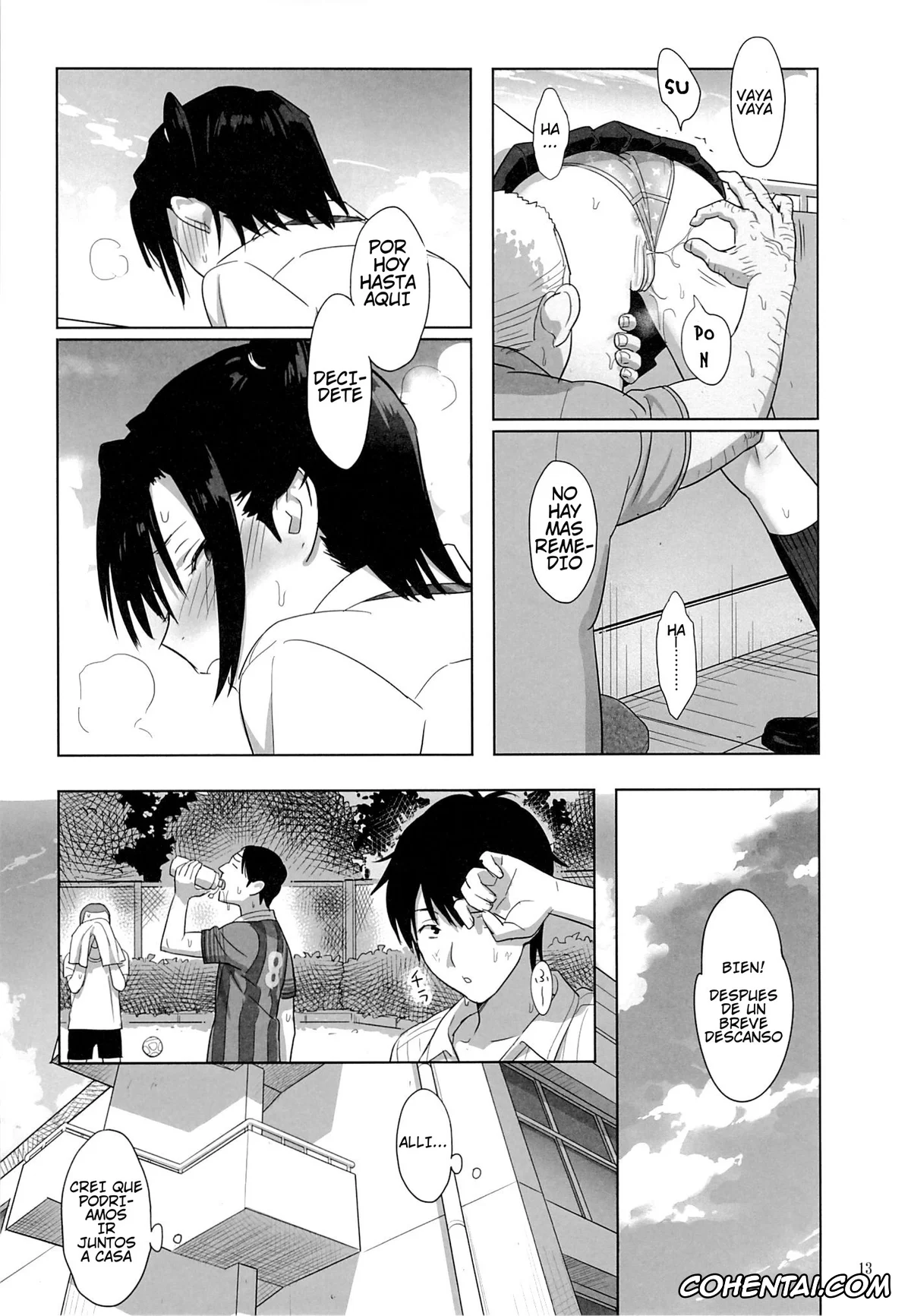 Original hentai, Kaki Hoshuu 3 | Tutoria de Verano 3, pagina 12