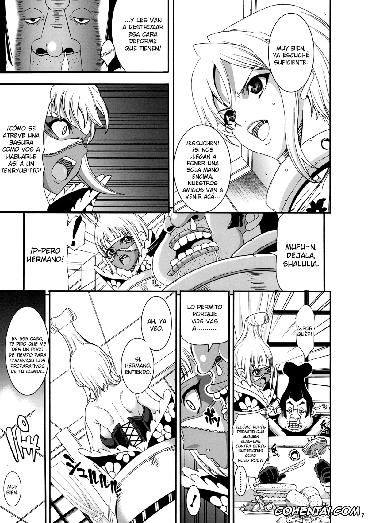 One Piece hentai, Marguerite hentai, Nami hentai, Nico Robin hentai, Saint Shalulia hentai, Shalria Rosward hentai, Dai Auction Kaijou (One Piece), pagina 6