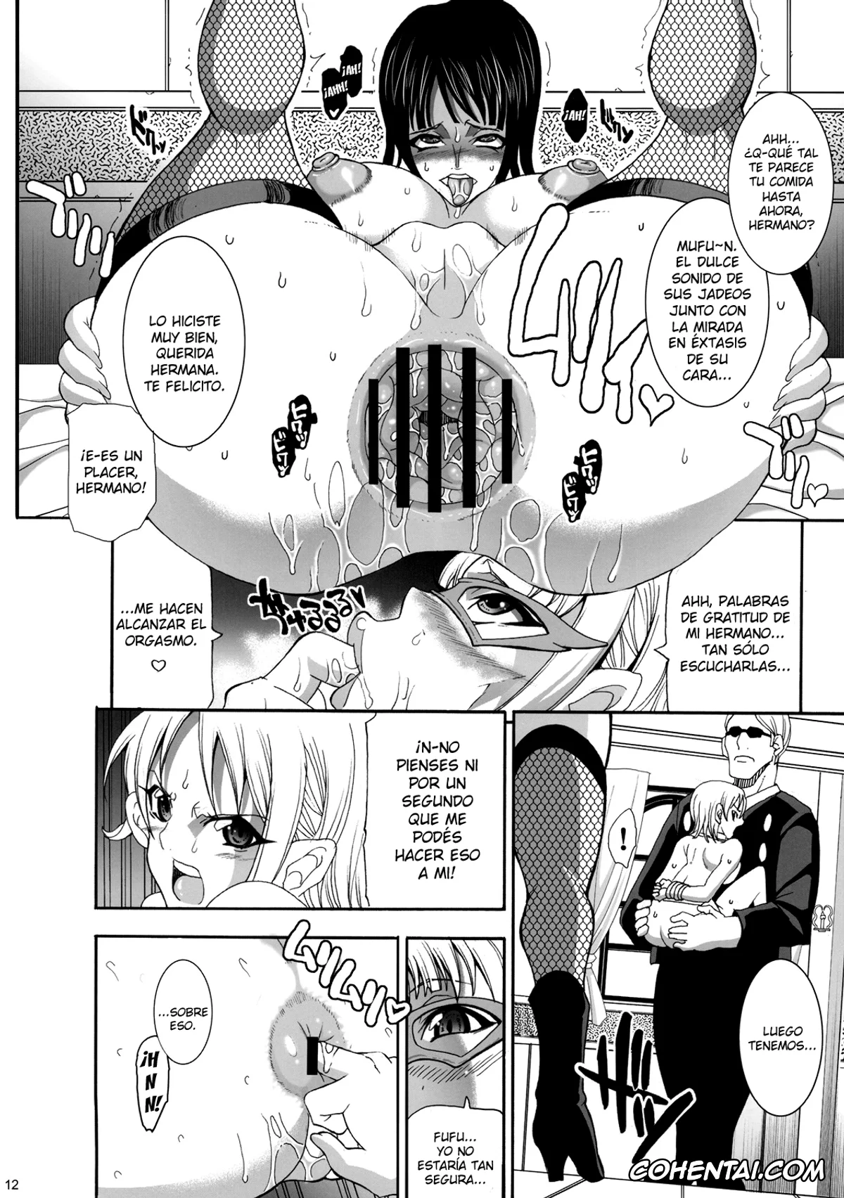 One Piece porno, Marguerite porno, Nami porno, Nico Robin porno, Saint Shalulia porno, Shalria Rosward porno, Dai Auction Kaijou (One Piece), pagina 11