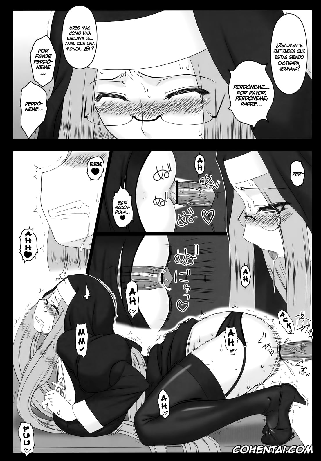 Fate/stay night hentai, Rider hentai, Shirou Emiya hentai, Yaraena. 12 Rider-san no Ha.chi.mi.tsu Zangeshitsu (Fate/stay night), pagina 21