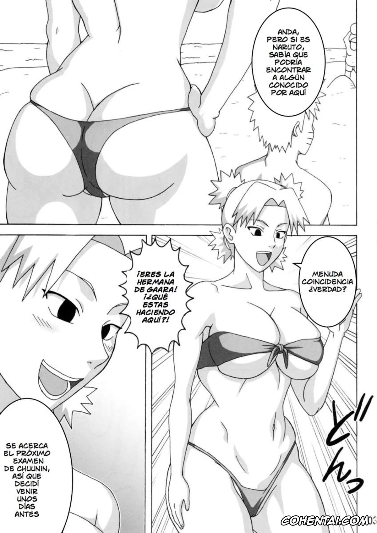 NARUTO xxx, Hinata Hyuga xxx, Naruto Uzumaki xxx, Sakura Haruno xxx, Shizune xxx, Temari xxx, Tsunade xxx, Tsunade no Insuiyoku (Naruto), pagina 4