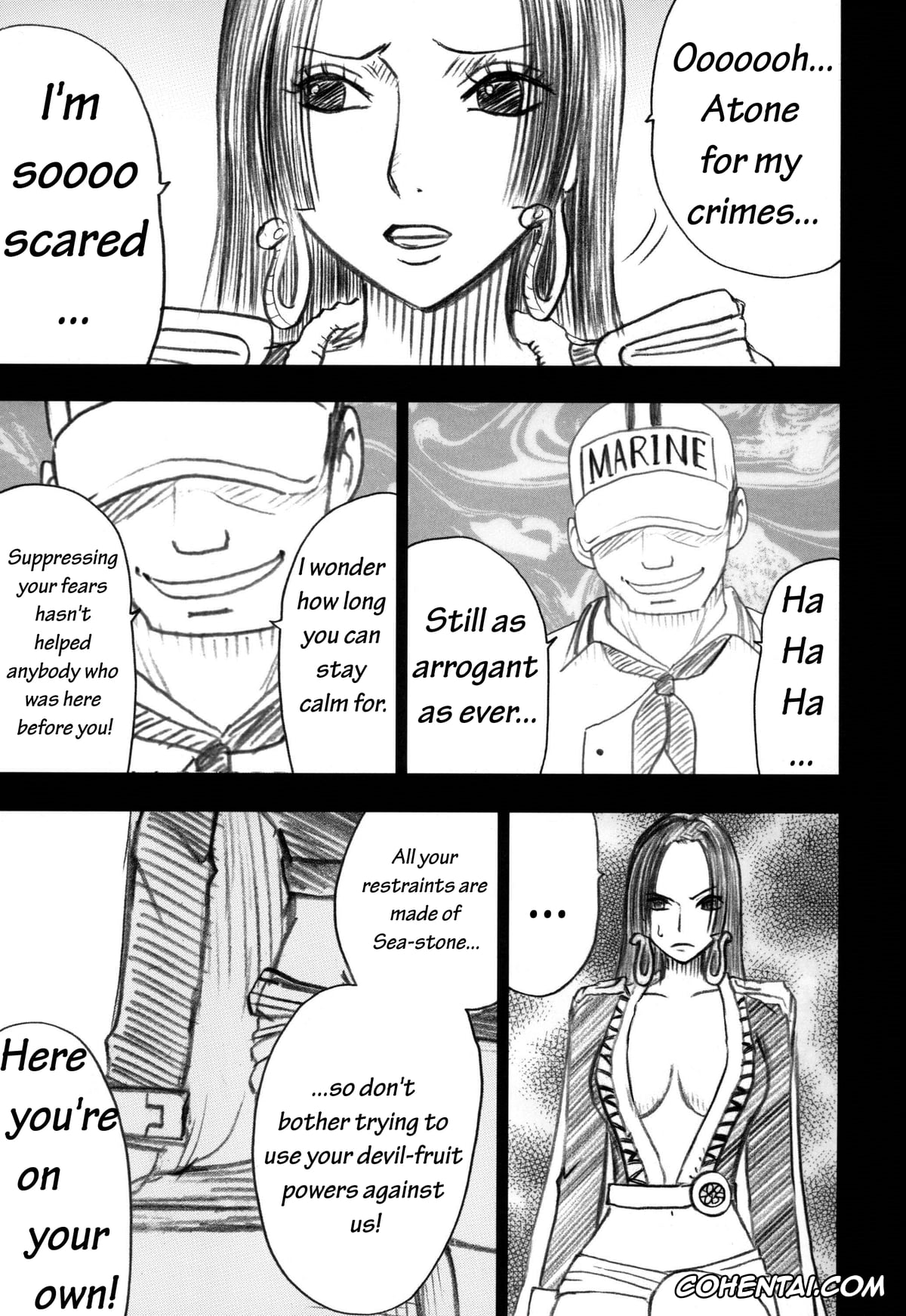 One Piece xxx, Boa Hancock xxx, Hebihime (Hebihime Soushuuhen) (One Piece), pagina 4