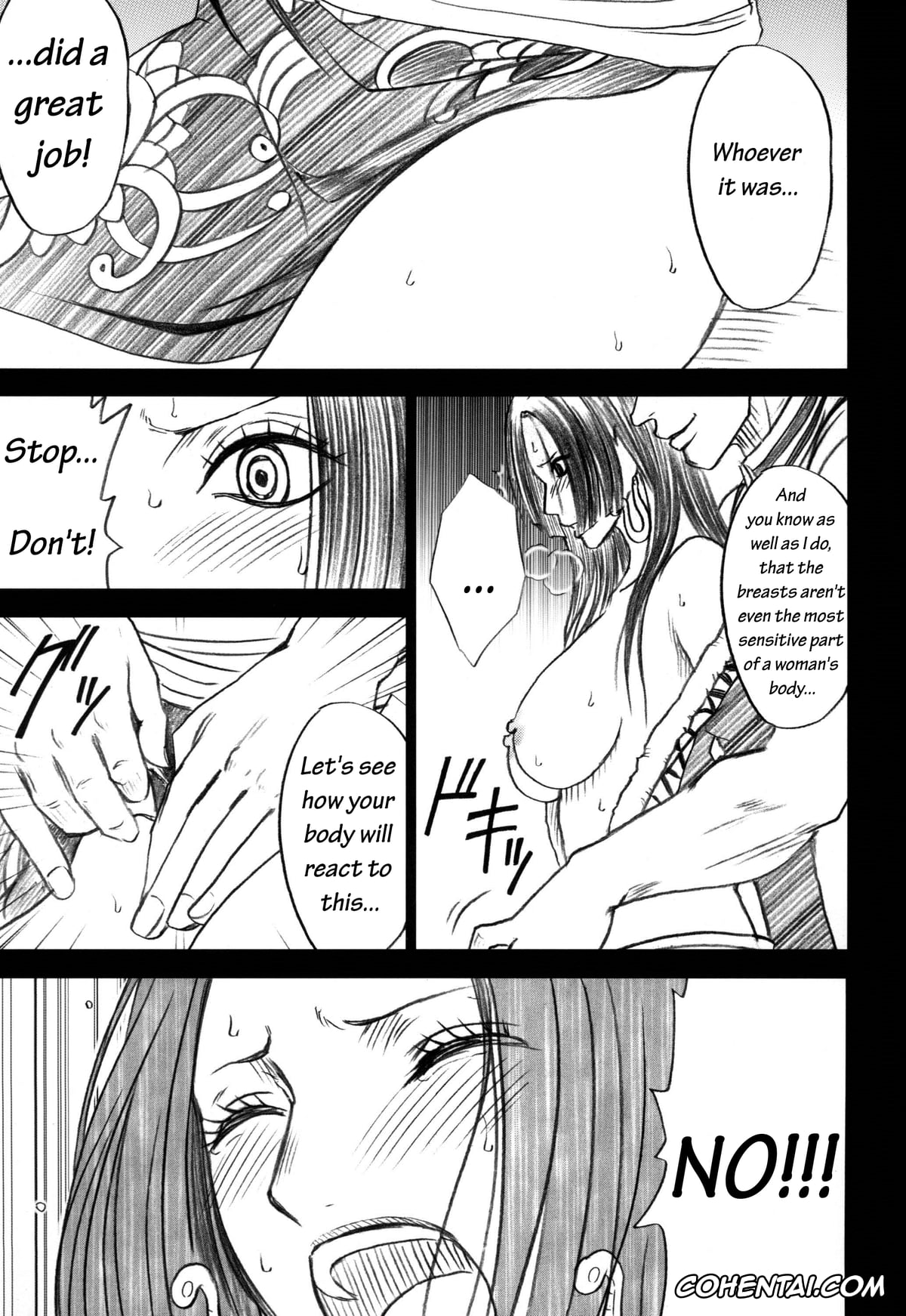 One Piece xxx, Boa Hancock xxx, Hebihime (Hebihime Soushuuhen) (One Piece), pagina 28