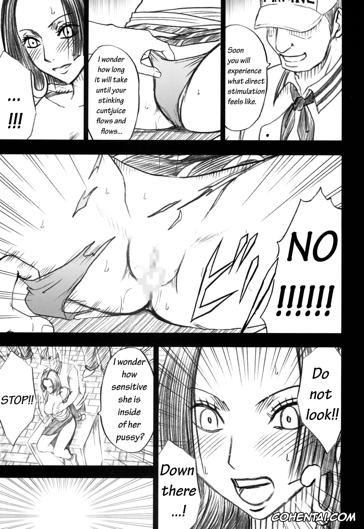 One Piece xxx, Boa Hancock xxx, Hebihime (Hebihime Soushuuhen) (One Piece), pagina 34