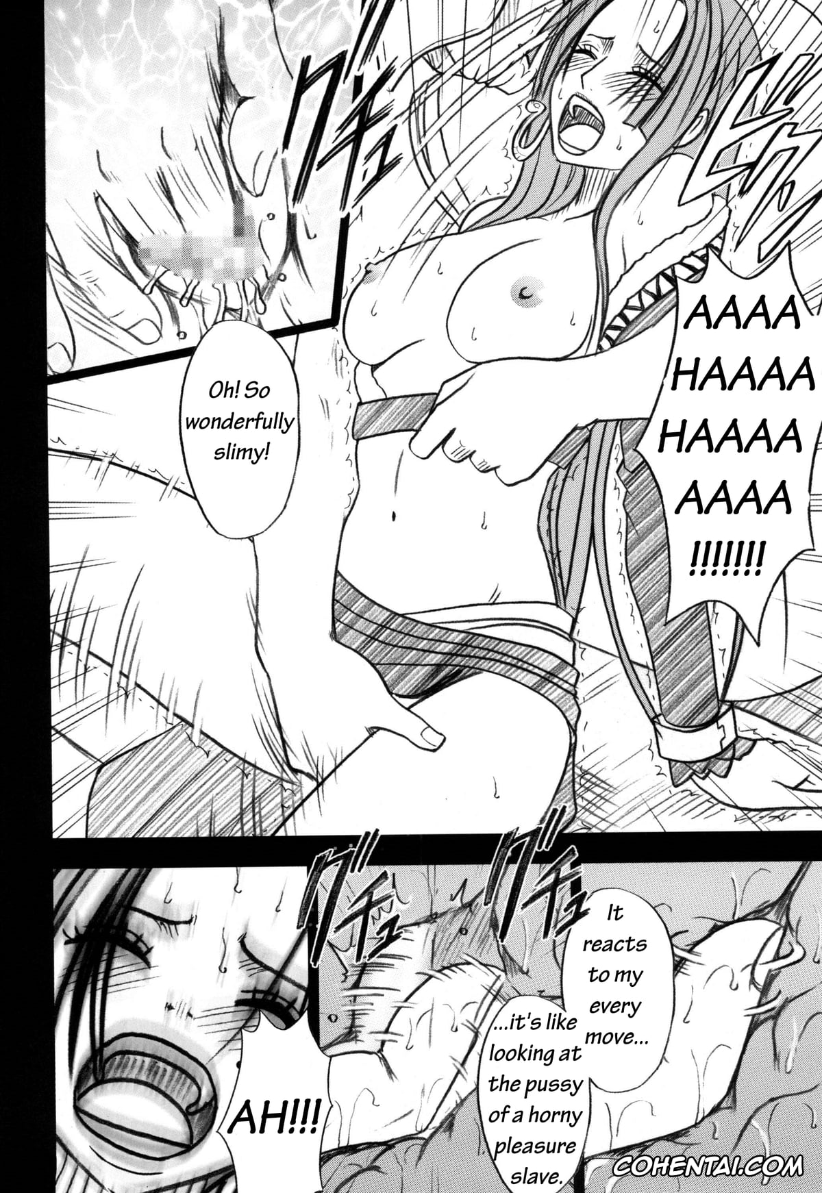One Piece porno, Boa Hancock porno, Hebihime (Hebihime Soushuuhen) (One Piece), pagina 35