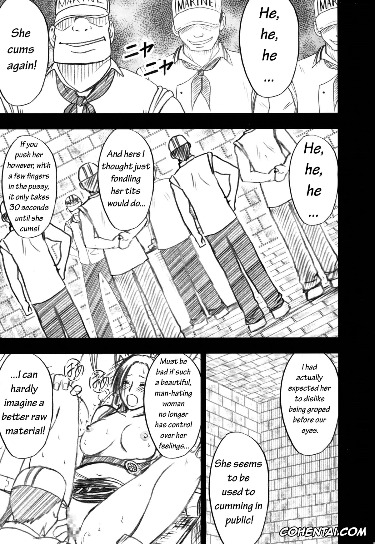 One Piece porno, Boa Hancock porno, Hebihime (Hebihime Soushuuhen) (One Piece), pagina 38