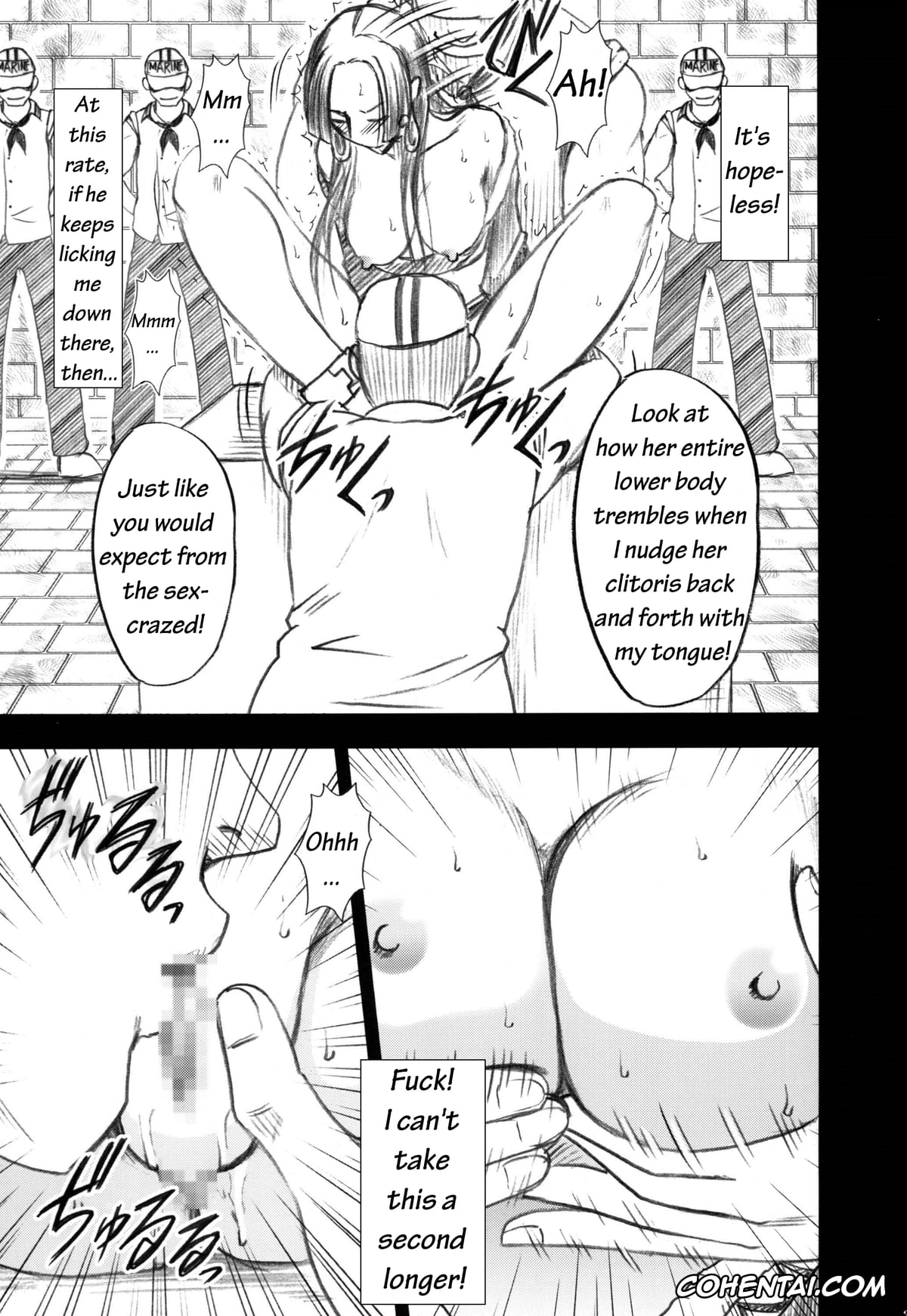 One Piece xxx, Boa Hancock xxx, Hebihime (Hebihime Soushuuhen) (One Piece), pagina 40