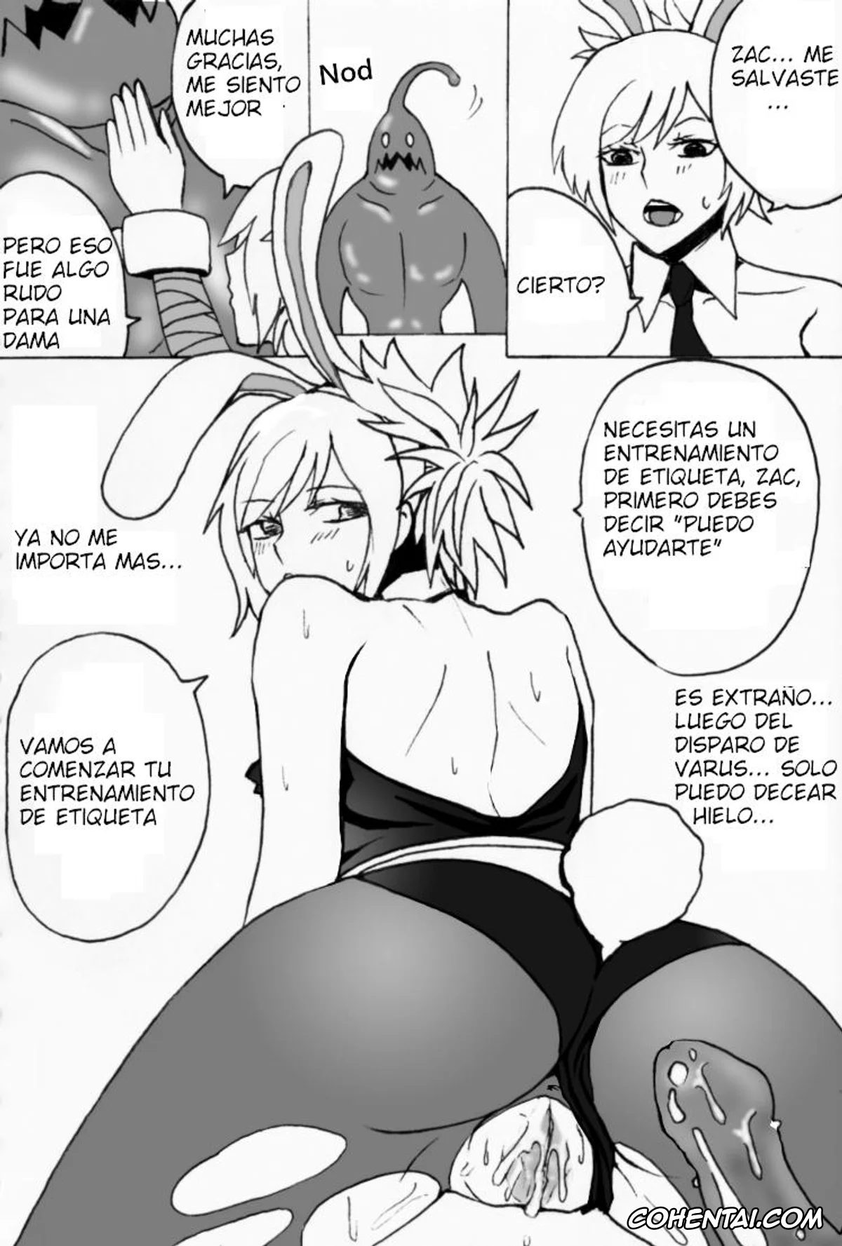 League of Legends hentai, Riven hentai, Zac hentai, AFKERS 2 (League of Legends), pagina 9
