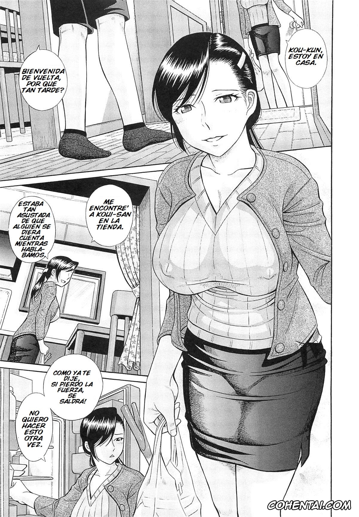 Revistas porno, COMIC Shingeki porno, Nichijou (COMIC Shingeki 2011-12), pagina 5