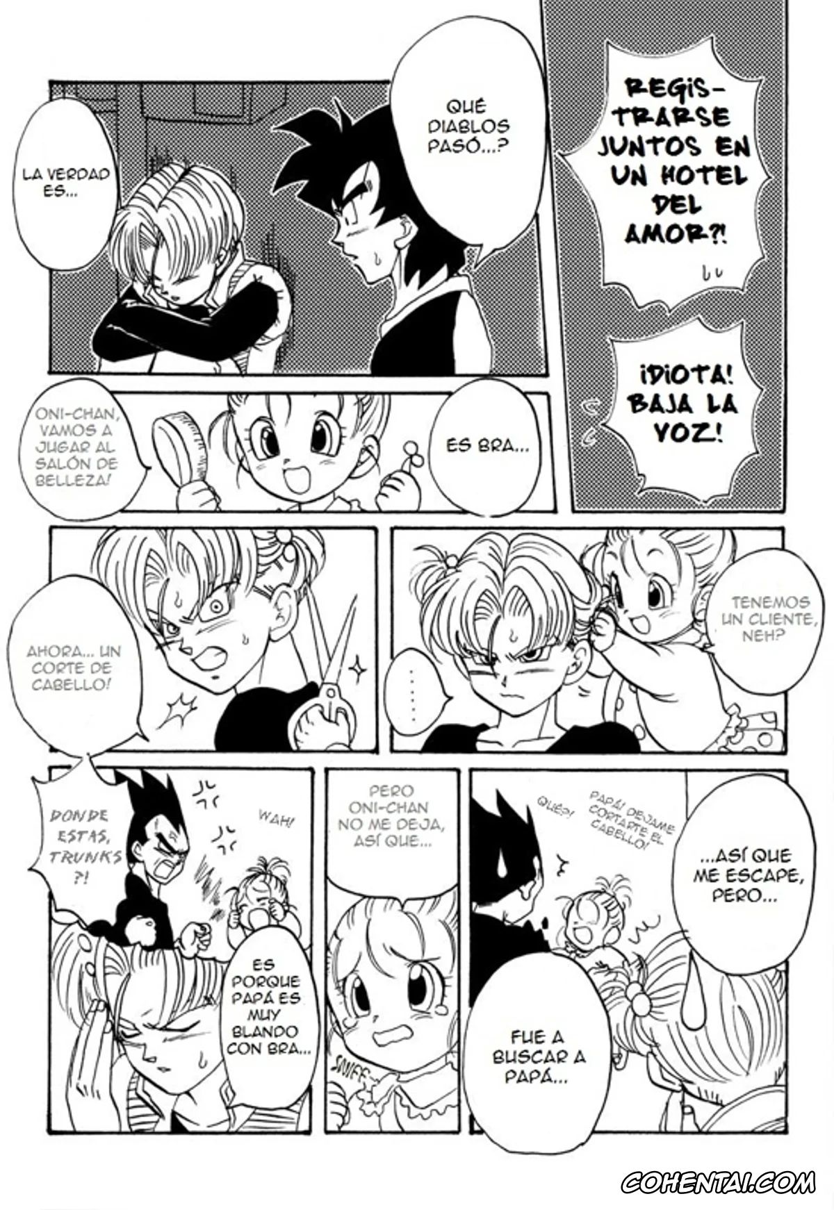 Dragon Ball Z xxx, Son Goten xxx, Trunks Briefs xxx, BATTLE! (Dragon Ball Z), pagina 4