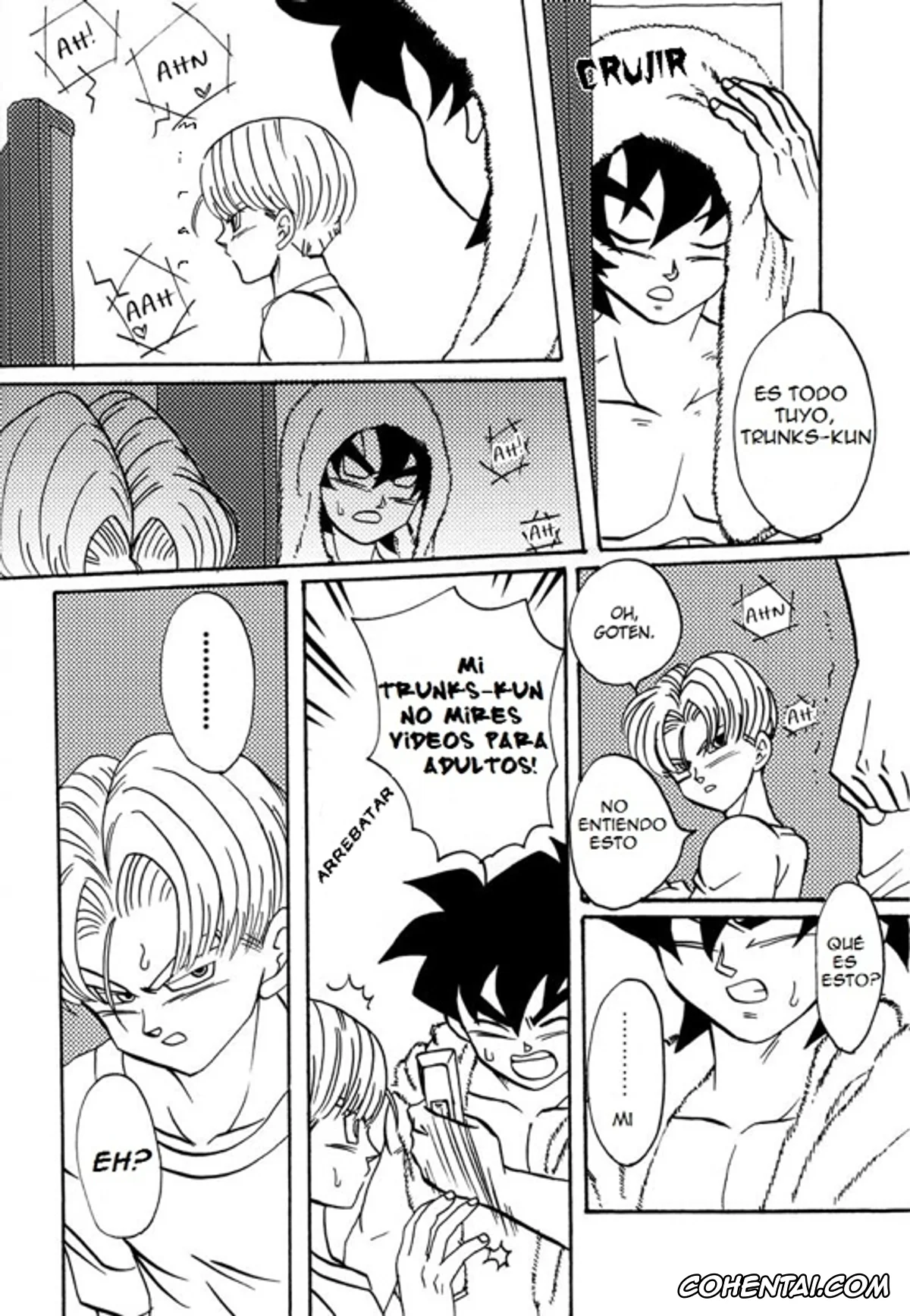 Dragon Ball Z hentai, Son Goten hentai, Trunks Briefs hentai, BATTLE! (Dragon Ball Z), pagina 6