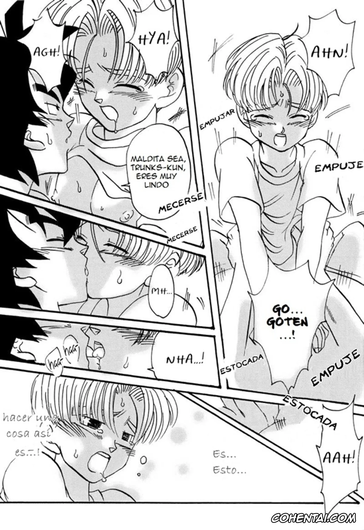 Dragon Ball Z hentai, Son Goten hentai, Trunks Briefs hentai, BATTLE! (Dragon Ball Z), pagina 15