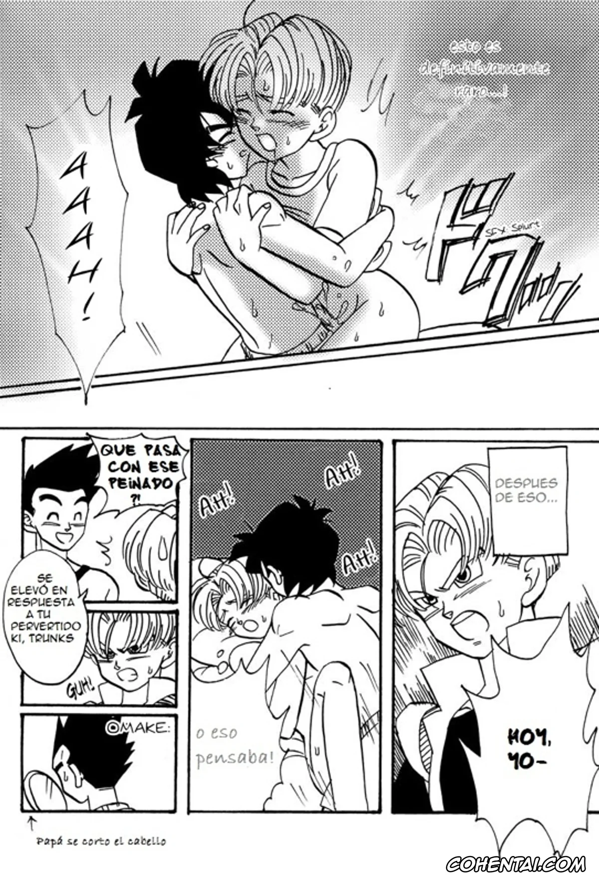 Dragon Ball Z xxx, Son Goten xxx, Trunks Briefs xxx, BATTLE! (Dragon Ball Z), pagina 16
