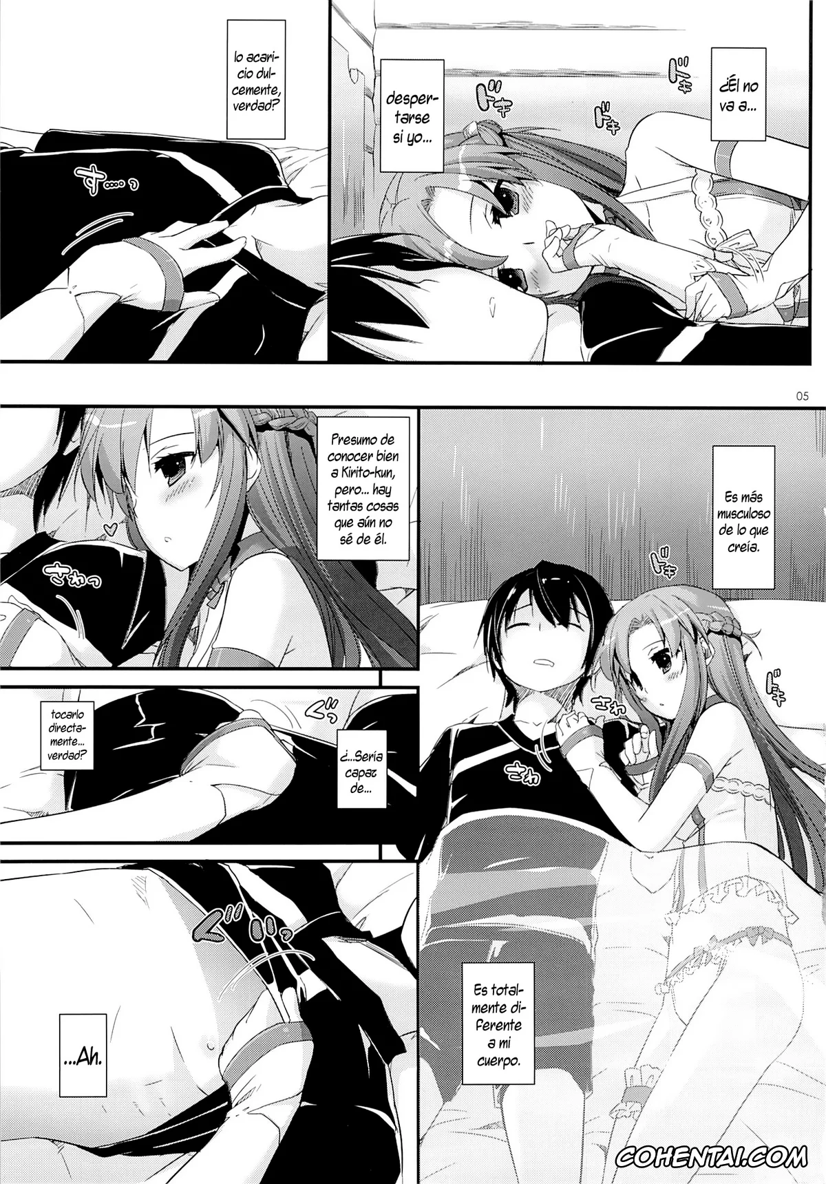 Sword Art Online xxx, Asuna Yuuki xxx, Kazuto Kirigaya | Kirito xxx, D.L.action 83 (Sword Art Online), pagina 4