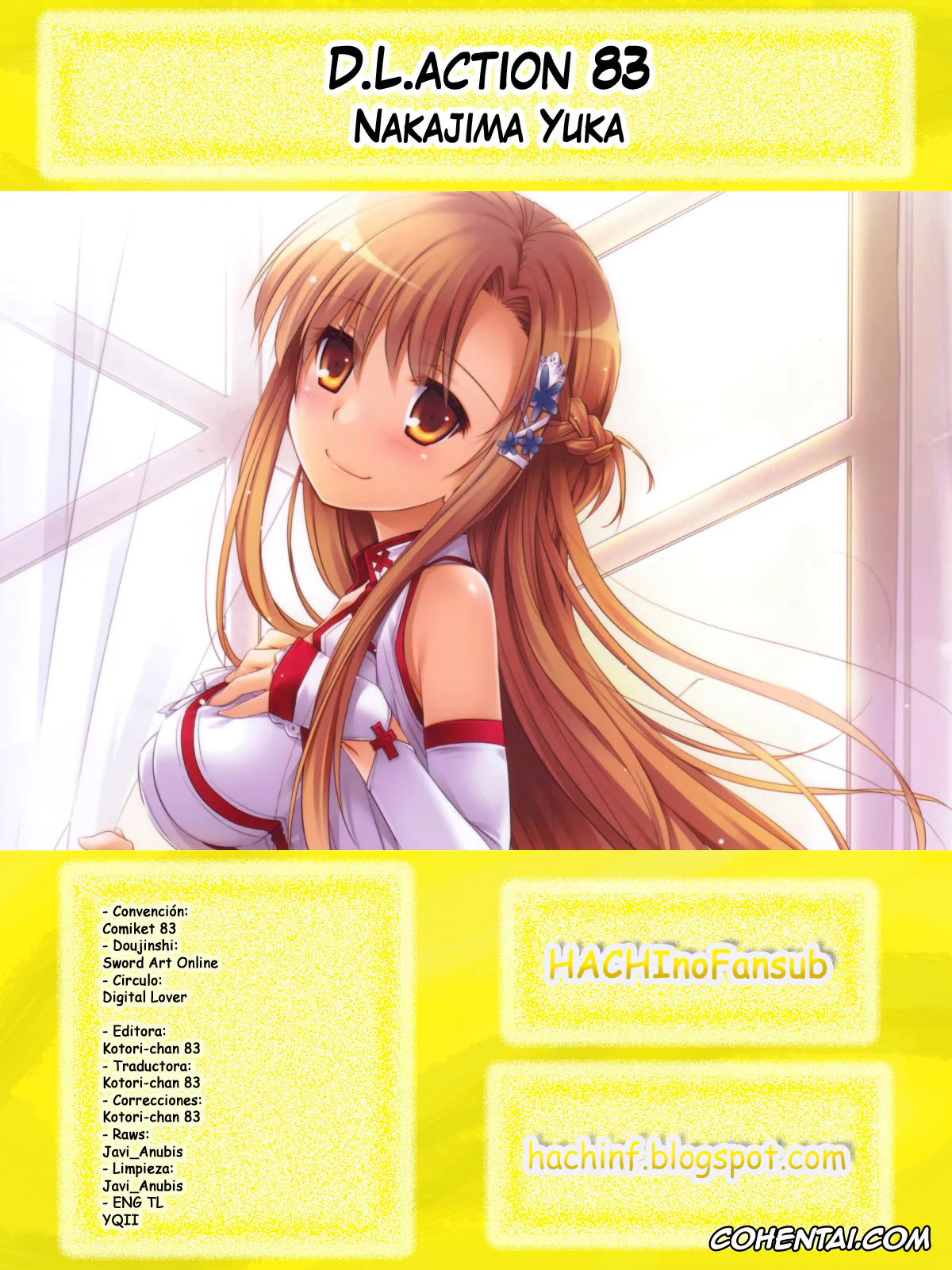Sword Art Online hentai, Asuna Yuuki hentai, Kazuto Kirigaya | Kirito hentai, D.L.action 83 (Sword Art Online), pagina 18